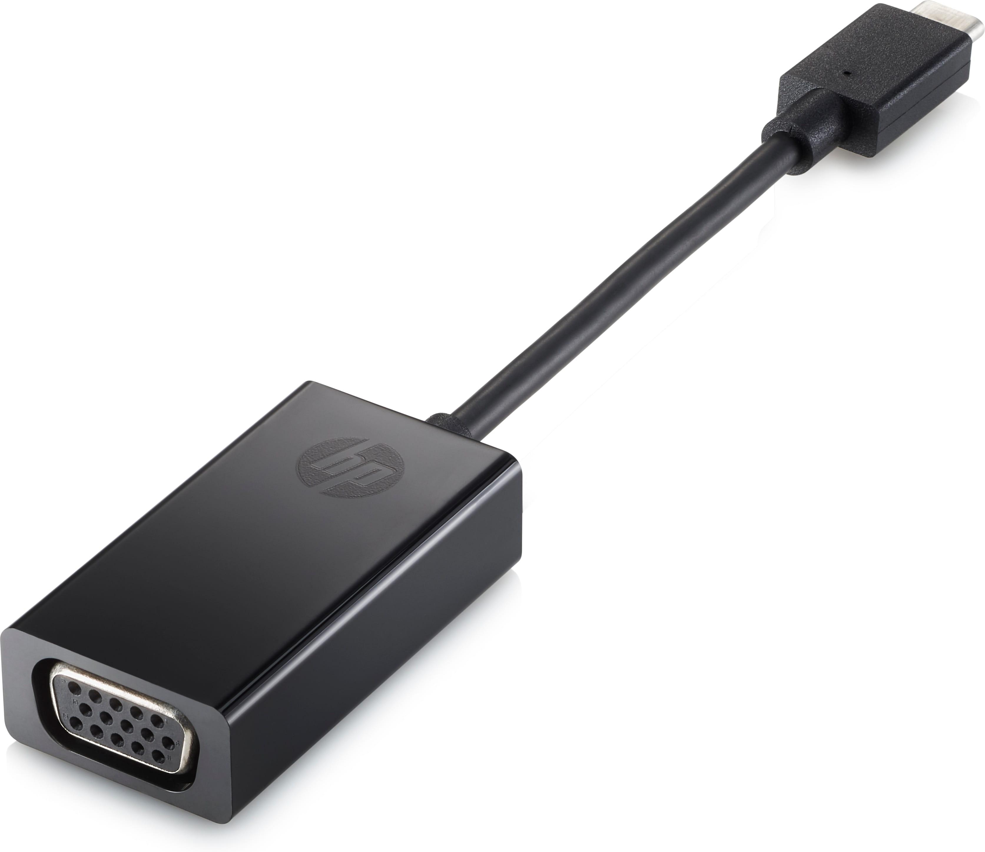 HP  Externer Videoadapter - USB-C - D-Sub - Schwarz