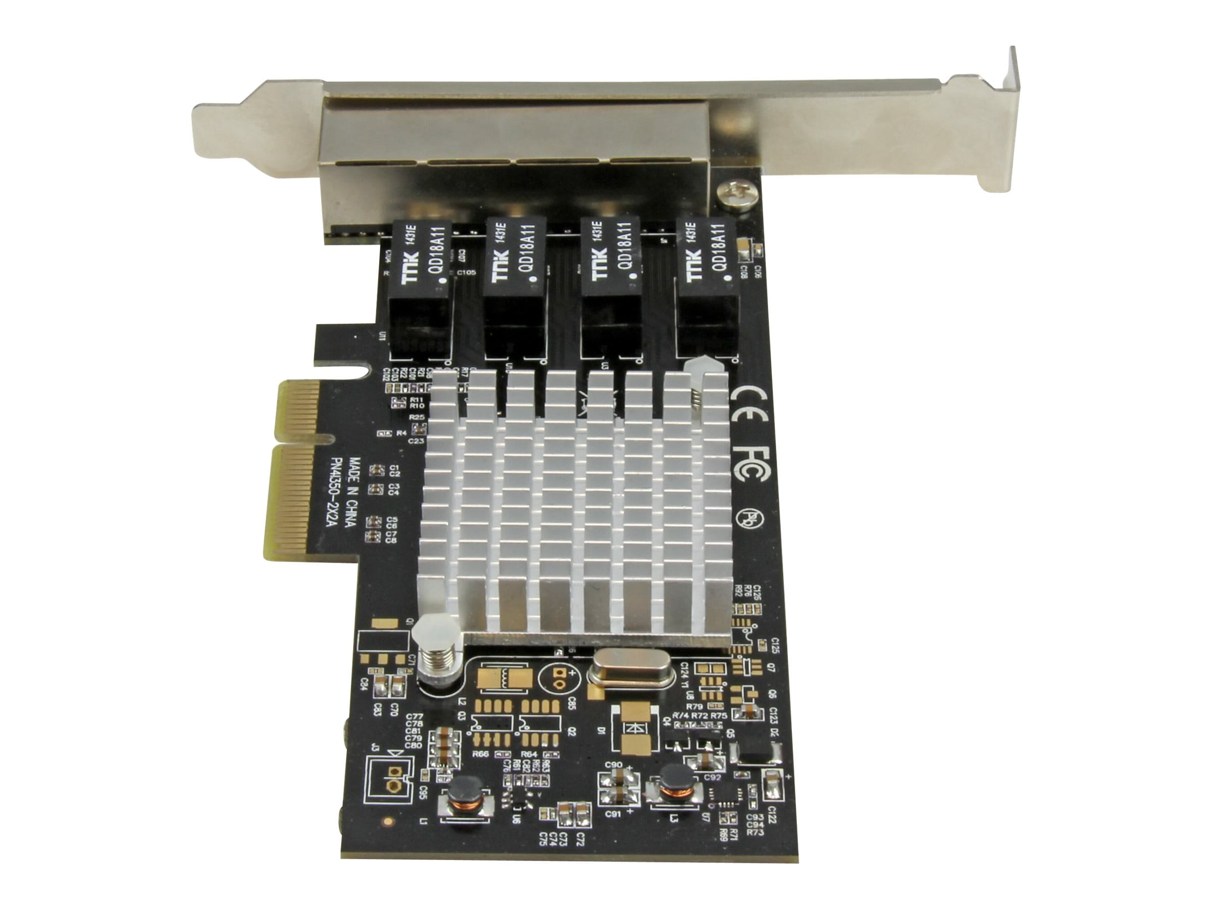 StarTech.com 4 Port PCI Express Gigabit Ethernet Netzwerkkarte