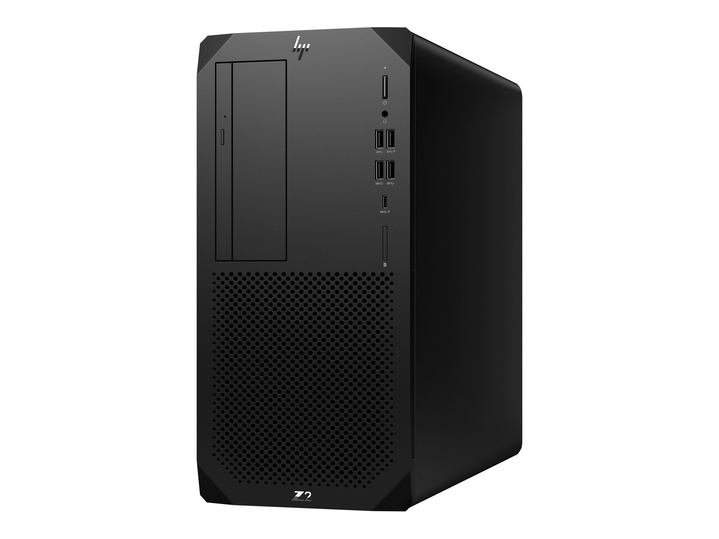 HP Workstation Z2 G9 - Tower - 4U - 1 x Core i7 i7-14700K / 3.4 GHz - RAM 32 GB - SSD 1 TB - HP Z Turbo Drive, NVMe, TLC - RTX A2000 - 1GbE - Win 11 Pro - Monitor: keiner - Tastatur: Deutsch - Schwarz - mit HP Wolf Pro Security Editio