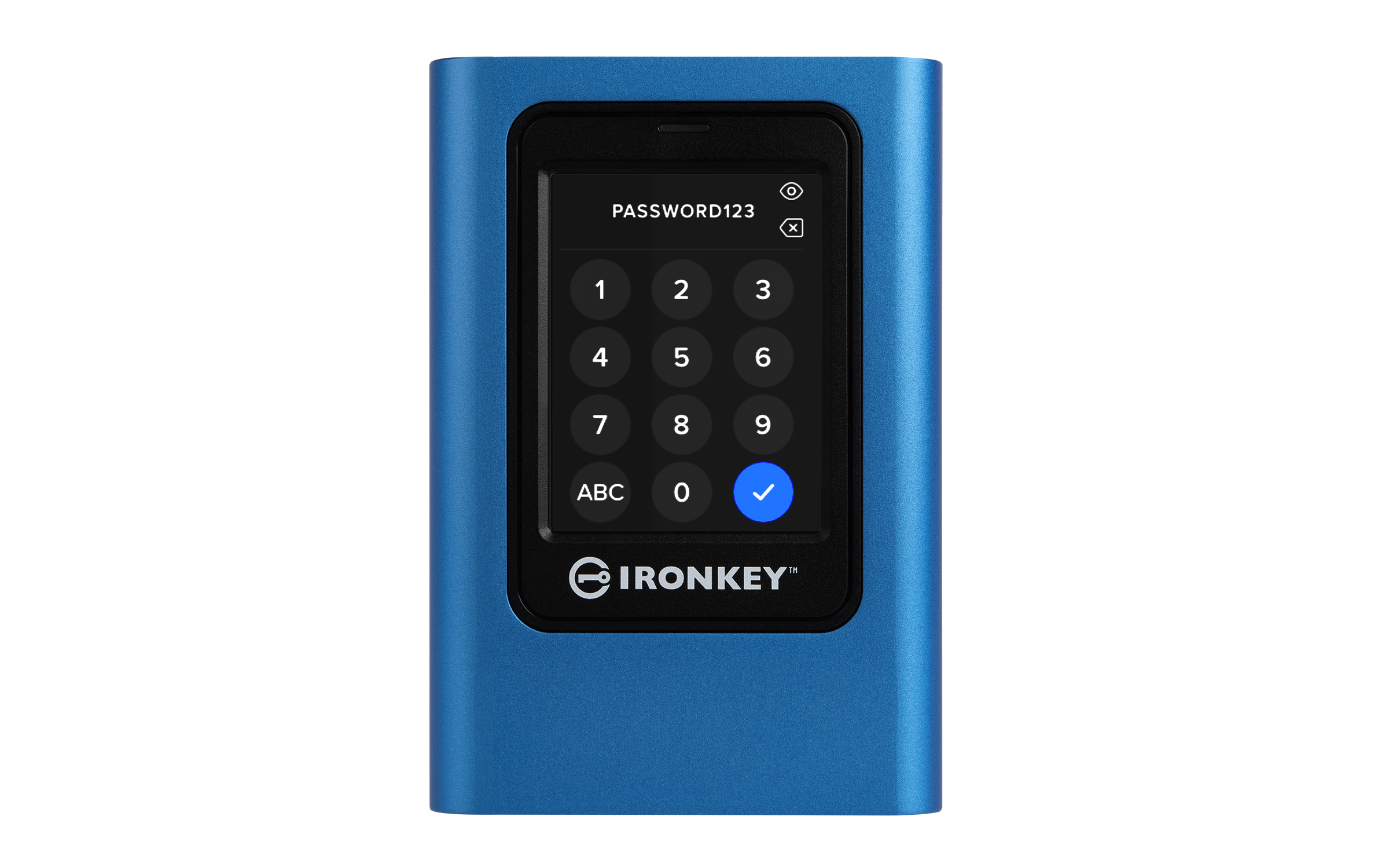 Kingston IronKey Vault Privacy 80 - SSD - verschlüsselt - 1920 GB - extern (tragbar)