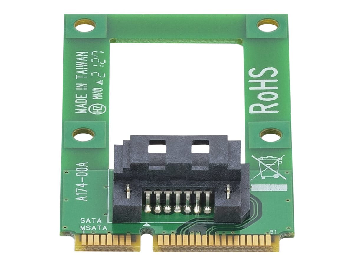 StarTech.com mSATA auf SATA Festplatten / SSD Adapter