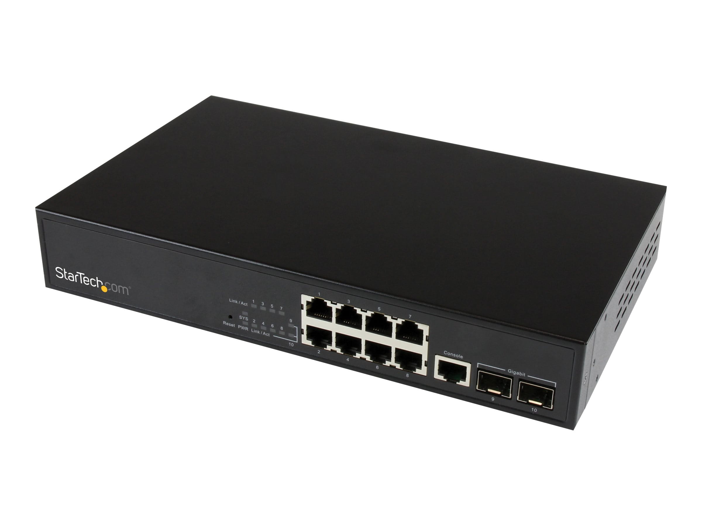 StarTech.com Switch - managed - 8 x 10/100/1000