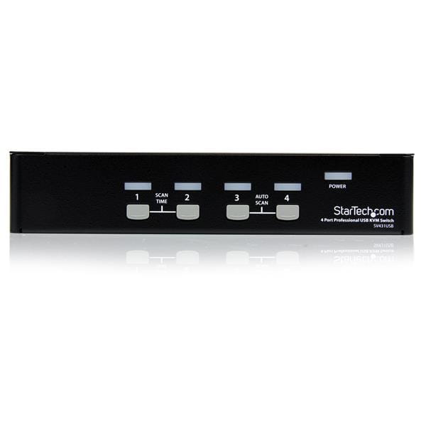 StarTech.com 4 Port VGA USB KVM Switch mit Hub