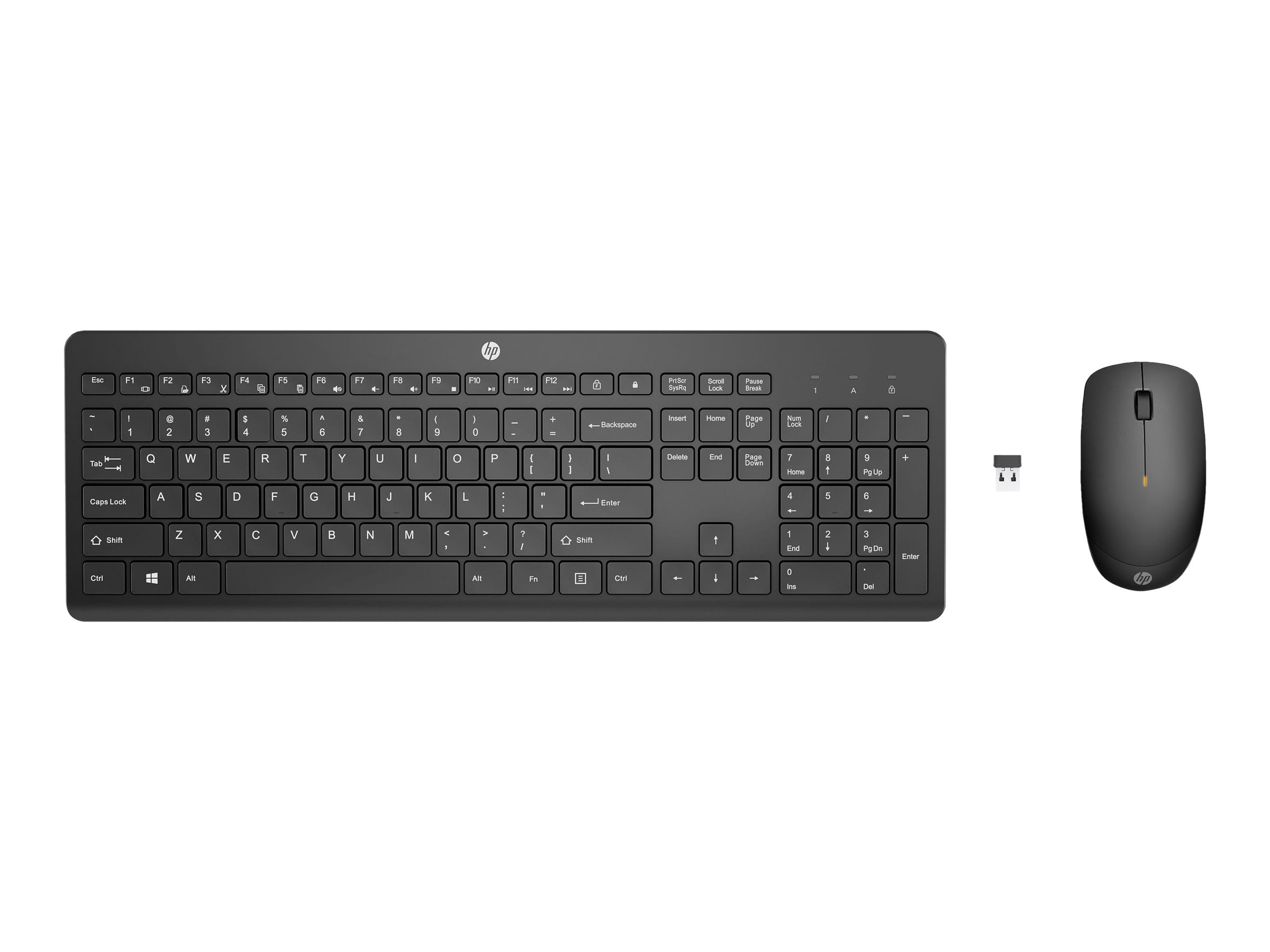 HP 235 - Tastatur-und-Maus-Set - kabellos - GB