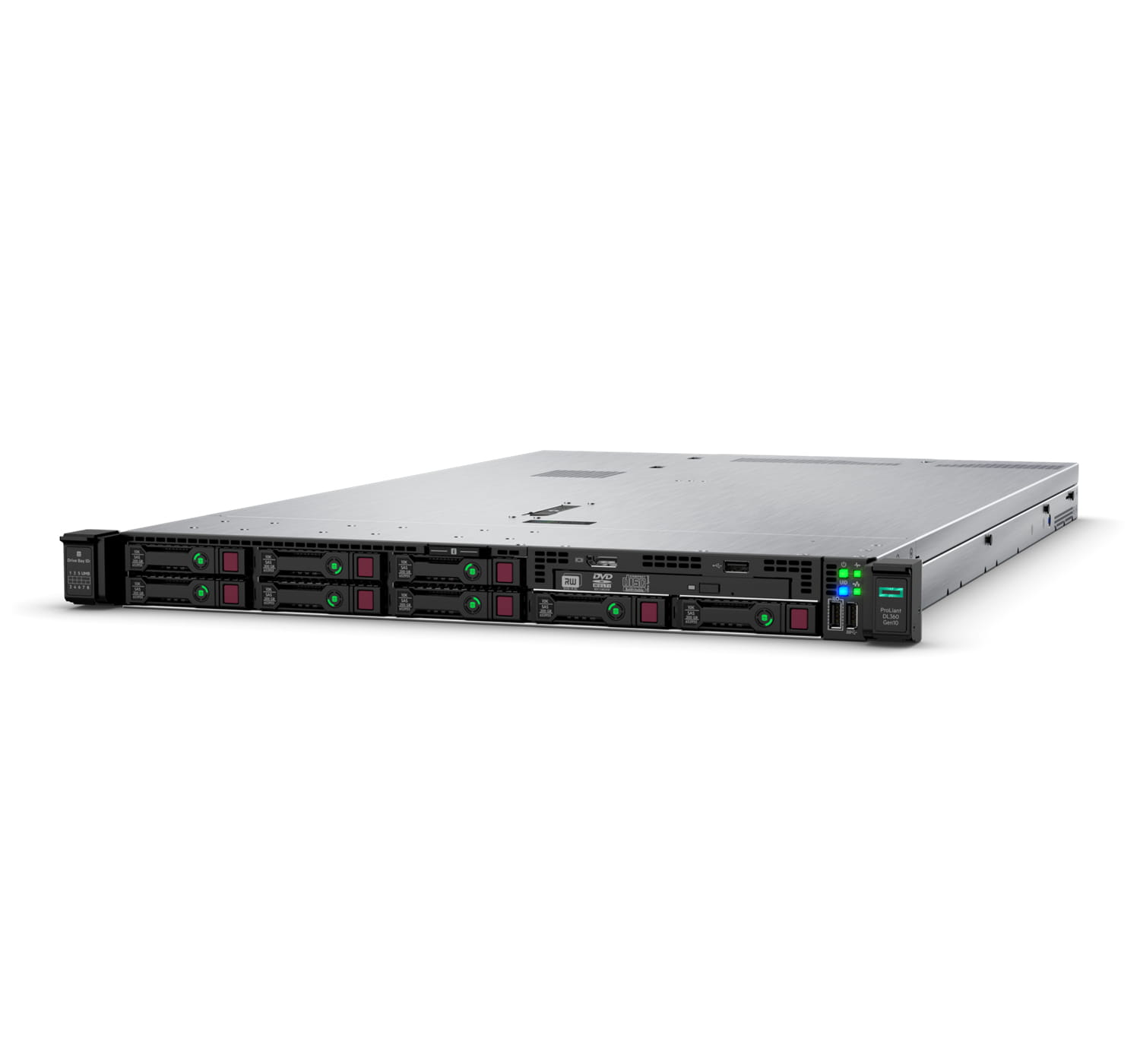 HPE ProLiant DL360 Gen10 - Server - Rack-Montage - 1U - zweiweg - 1 x Xeon Silver 4214R / 2.4 GHz - RAM 32 GB - SATA/SAS - Hot-Swap 6.4 cm (2.5") HPE ProLiant DL360 Gen10 - Server - Rack-Montage - 1U - zweiweg - 1 x Xeon Silver 4214R / 2.4 GHz - RAM 32 GB - SATA/SAS - Hot-Swap 6.4 cm (2.5")