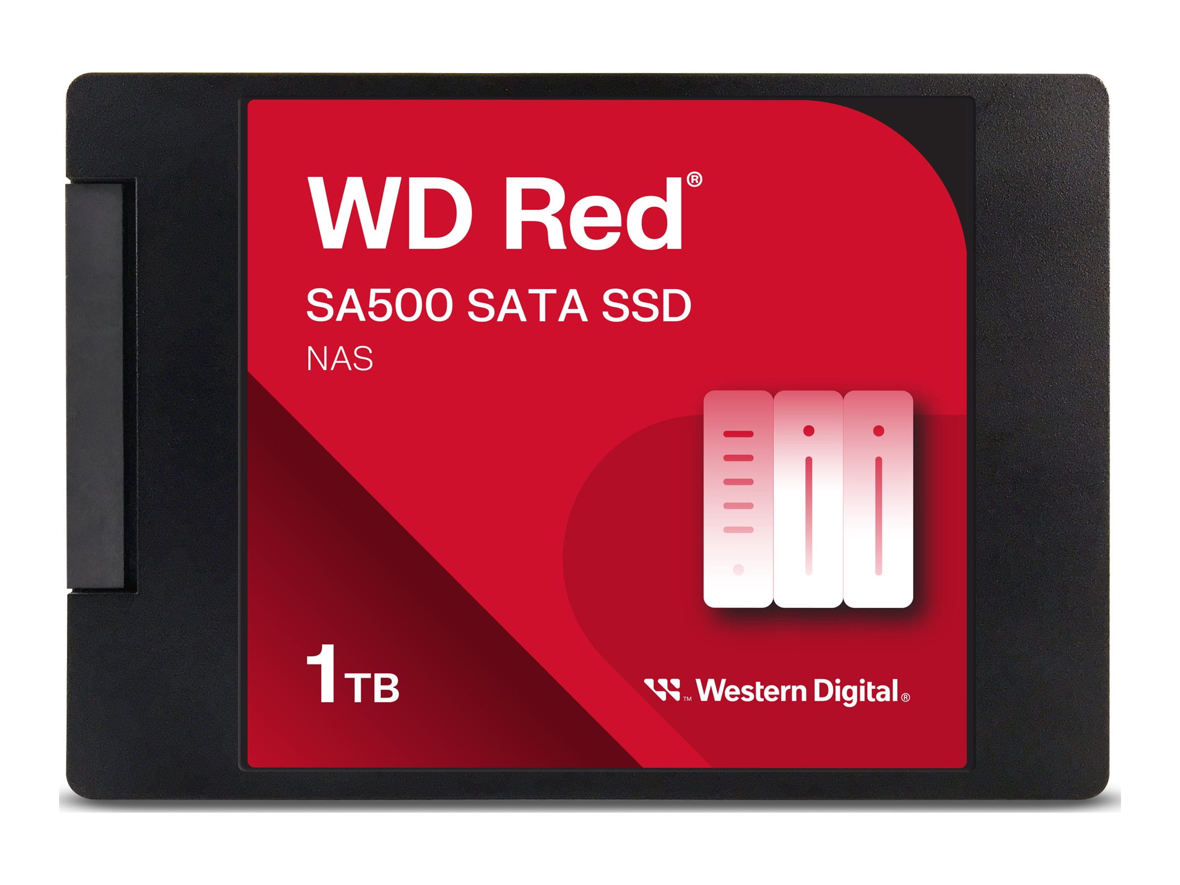 WD Red SA500 WDS100T1R0A - SSD - 1 TB - intern - 2.5" (6.4 cm)