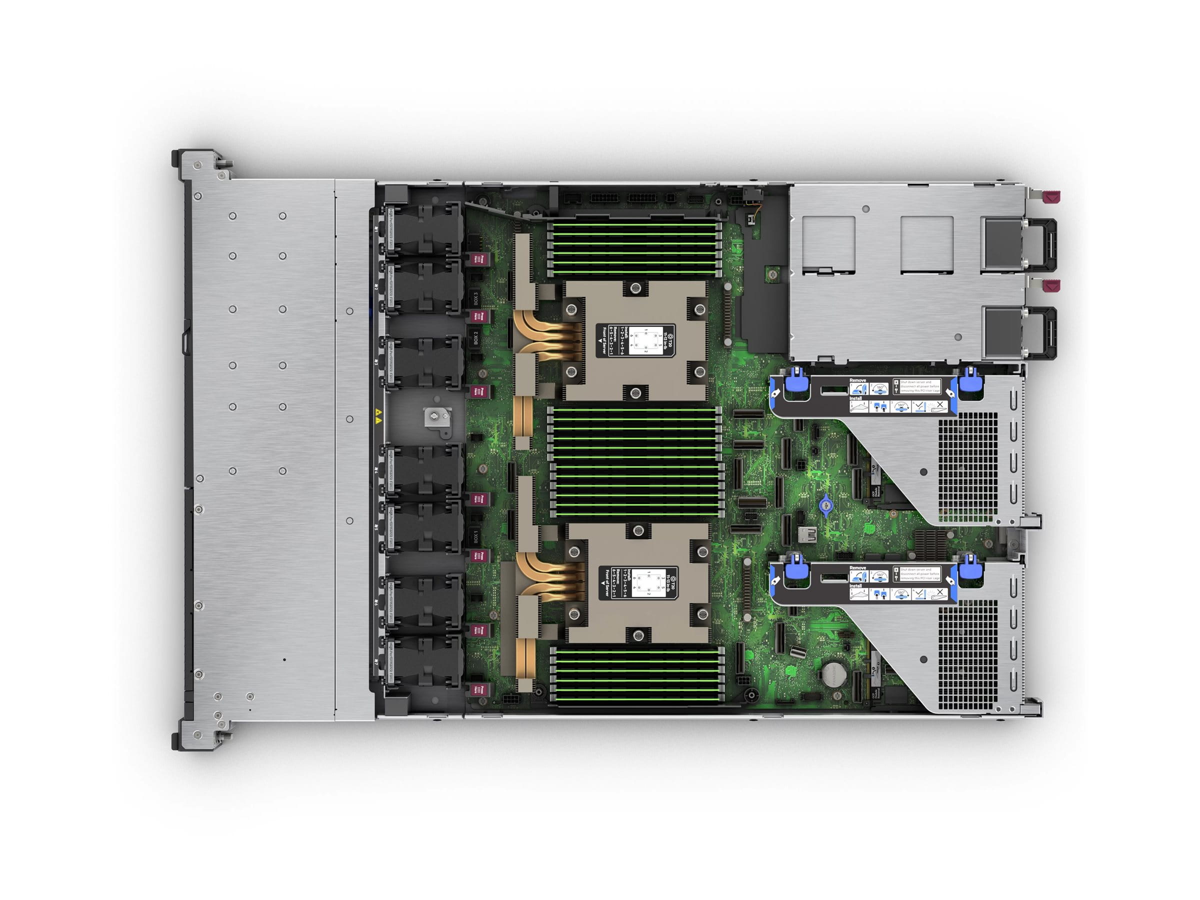 HPE ProLiant DL365 Gen11 - Server - Rack-Montage - 1U - zweiweg - 1 x EPYC 9224 / 2.5 GHz - RAM 64 GB - SATA/SAS/NVMe - Hot-Swap 6.4 cm (2.5") (Smart Choice)