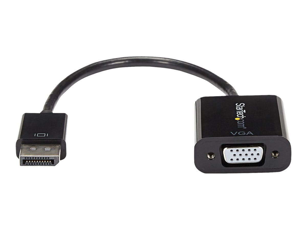 StarTech.com DP2VGA3 DisplayPort™ auf VGA Video Adapter / Konverter (1920x1200, DP auf VGA, Stecker/Buchse)