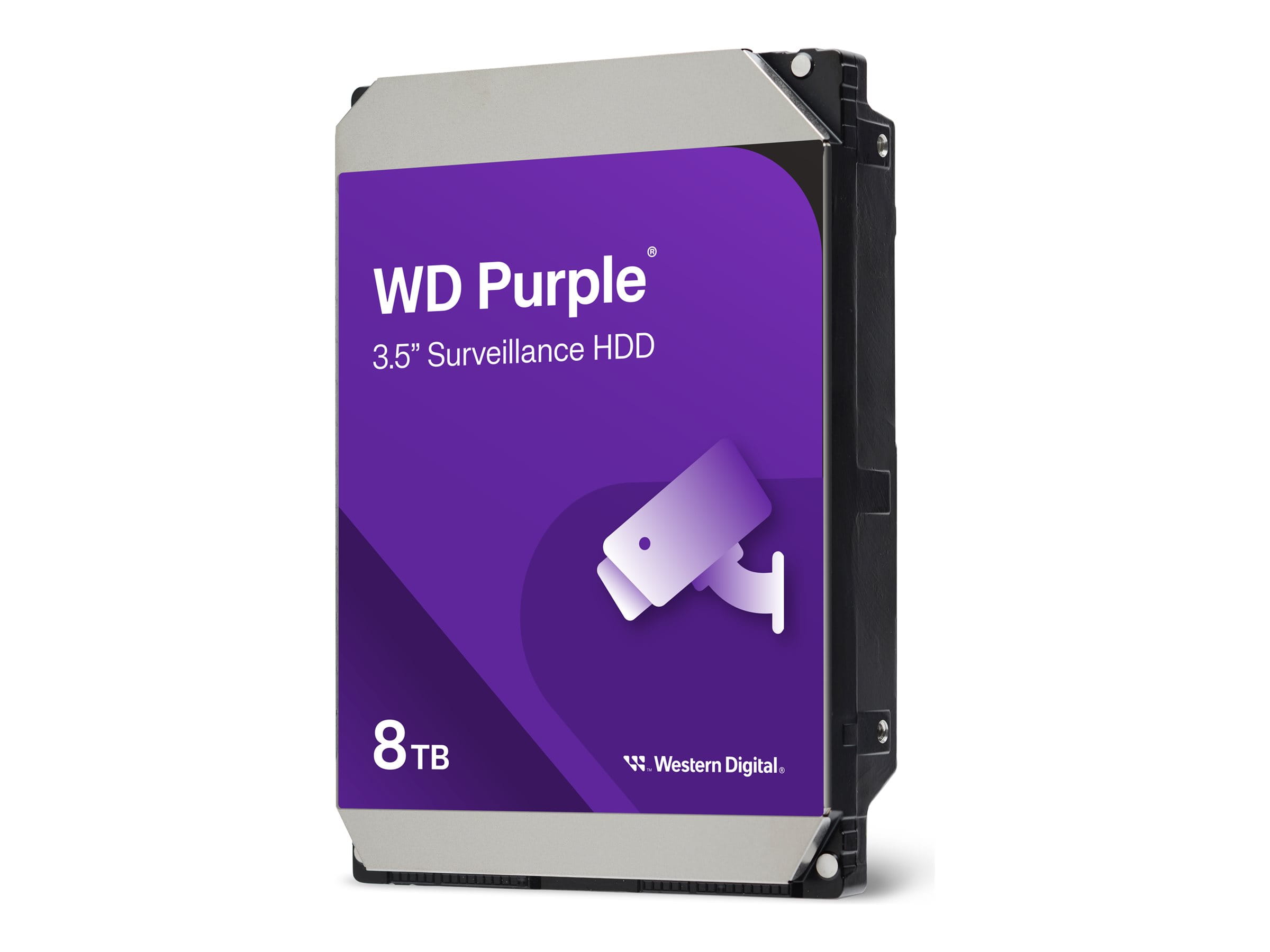 WD Purple WD85PURZ - Festplatte - 8 TB - intern - 3.5" (8.9 cm)