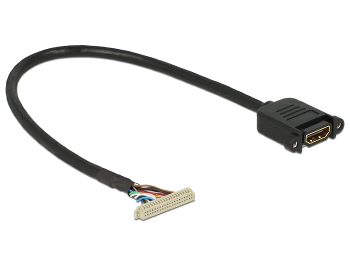 Delock Videokabel - HDMI (M) bis DF13-40DP (M)