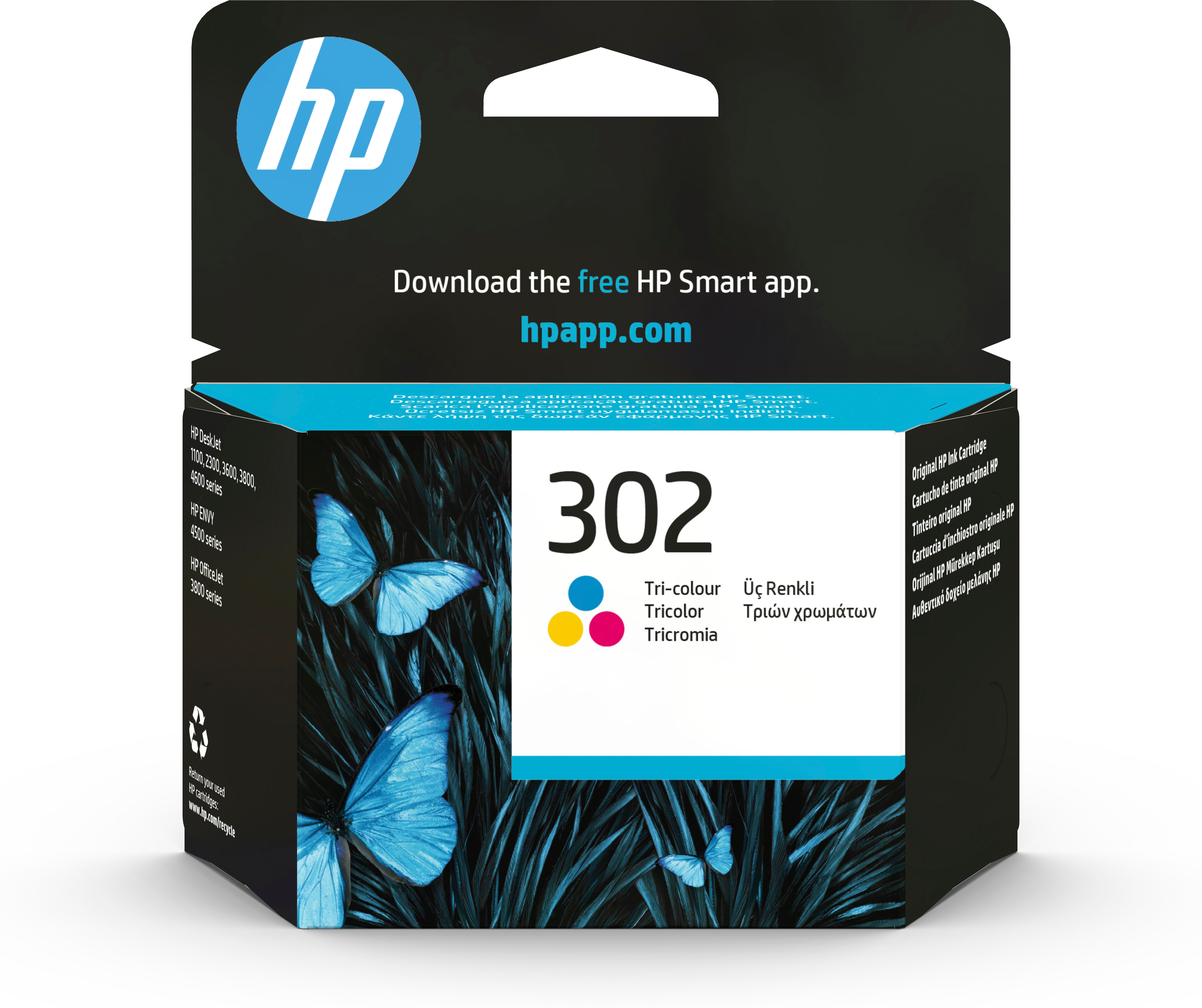 HP 302 - 4 ml - Farbe (Cyan, Magenta, Gelb) - original