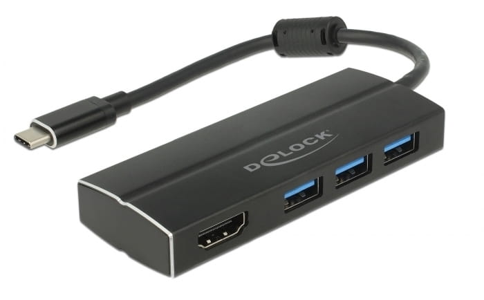 Delock Retail Pack - Dockingstation - USB-C 3.1 / Thunderbolt 3