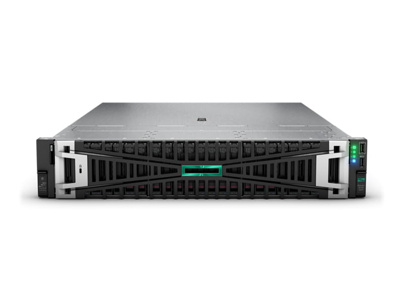 HPE ProLiant DL345 Gen11 - Server - Rack-Montage - 2U - 1-Weg - 1 x EPYC 9124 / 3 GHz - RAM 64 GB - SATA/SAS - Hot-Swap 8.9 cm (3.5") (Smart Choice)