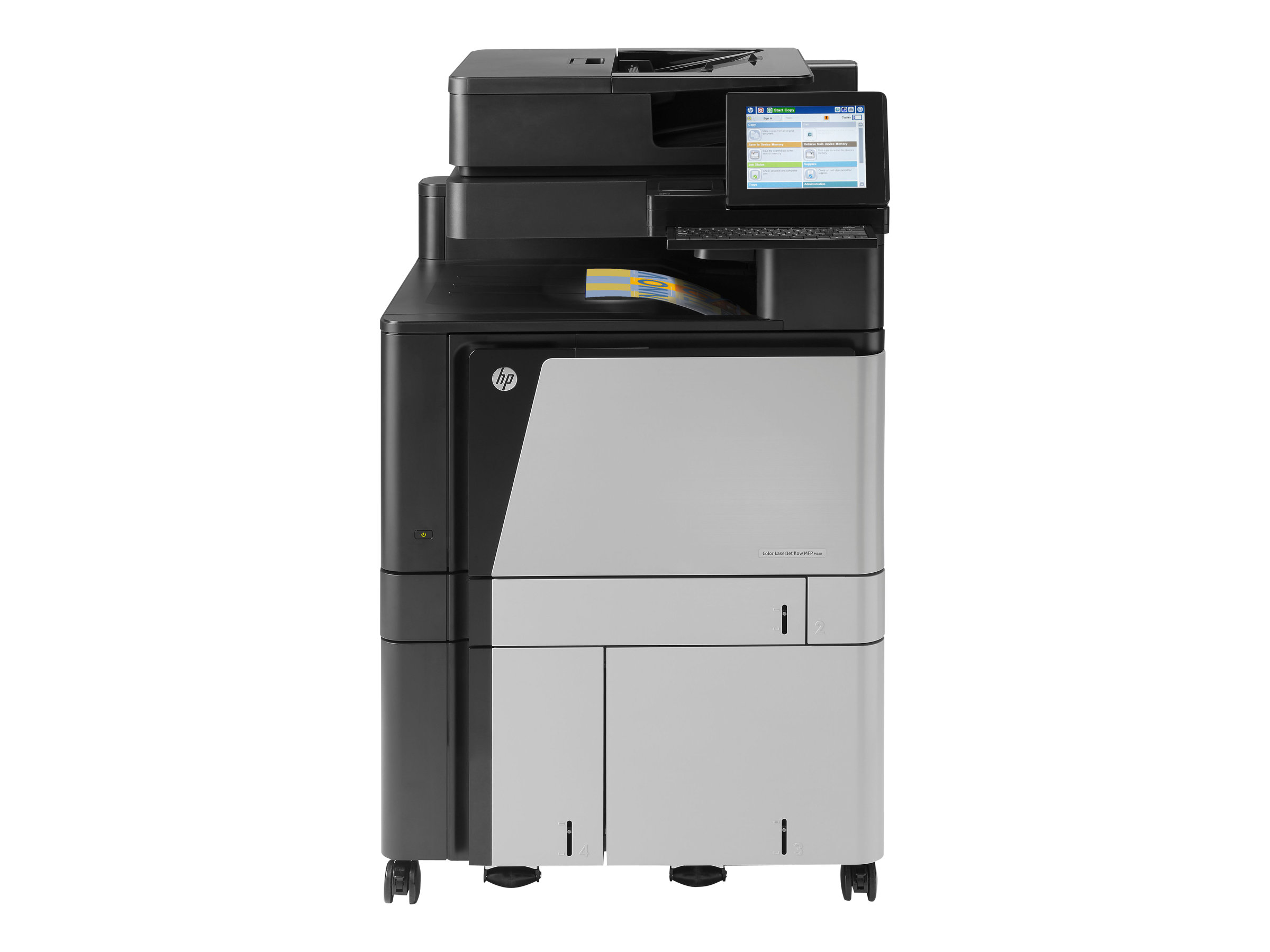 HP LaserJet Enterprise Flow MFP M880z+ - Multifunktionsdrucker - Farbe - Laser - A3 (297 x 420 mm) HP LaserJet Enterprise Flow MFP M880z+ - Multifunktionsdrucker - Farbe - Laser - A3 (297 x 420 mm)