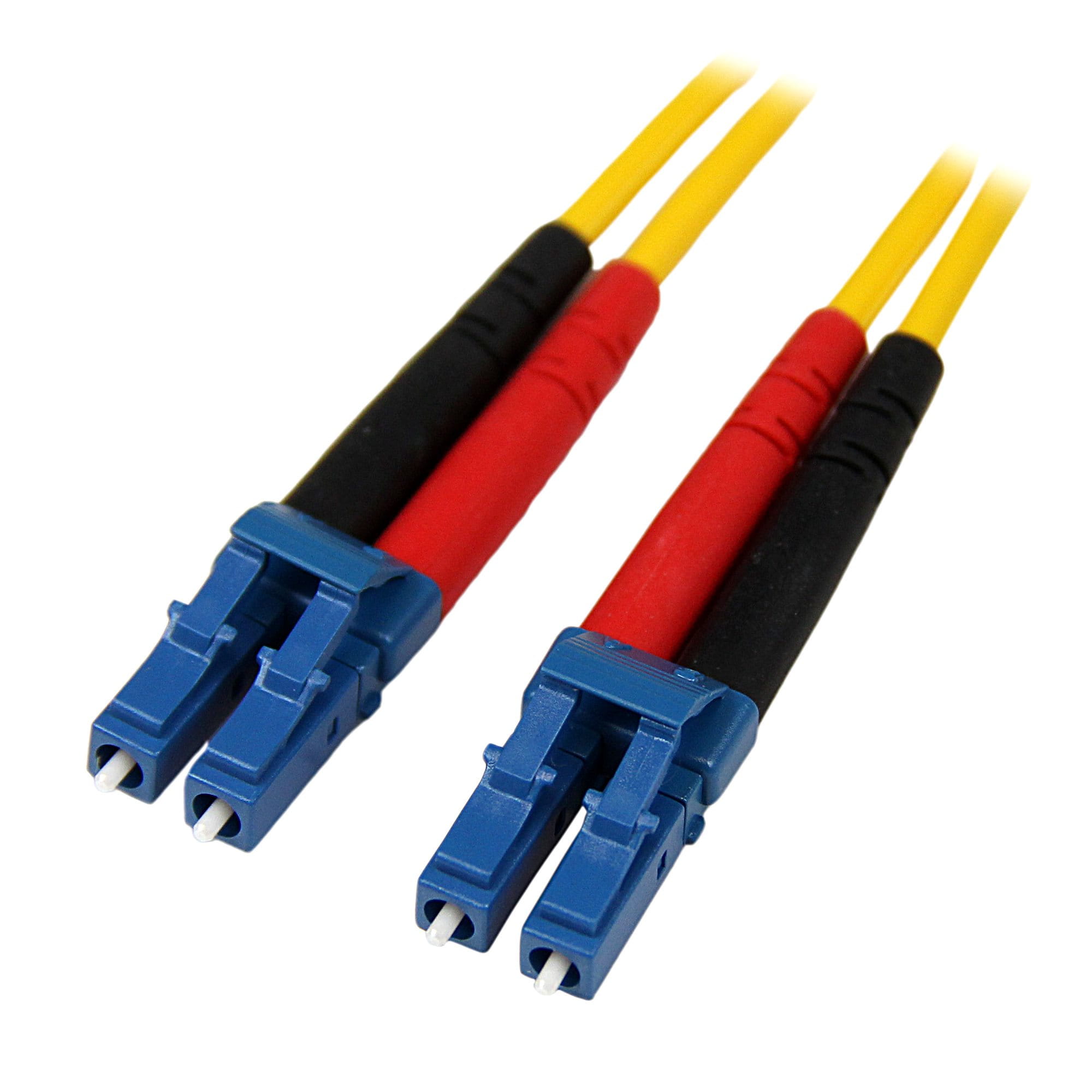 StarTech.com 10m Fiber Optic Cable - Single-Mode Duplex 9/125 - LSZH - LC/LC - OS1 - LC to LC Fiber Patch Cable (SMFIBLCLC10)