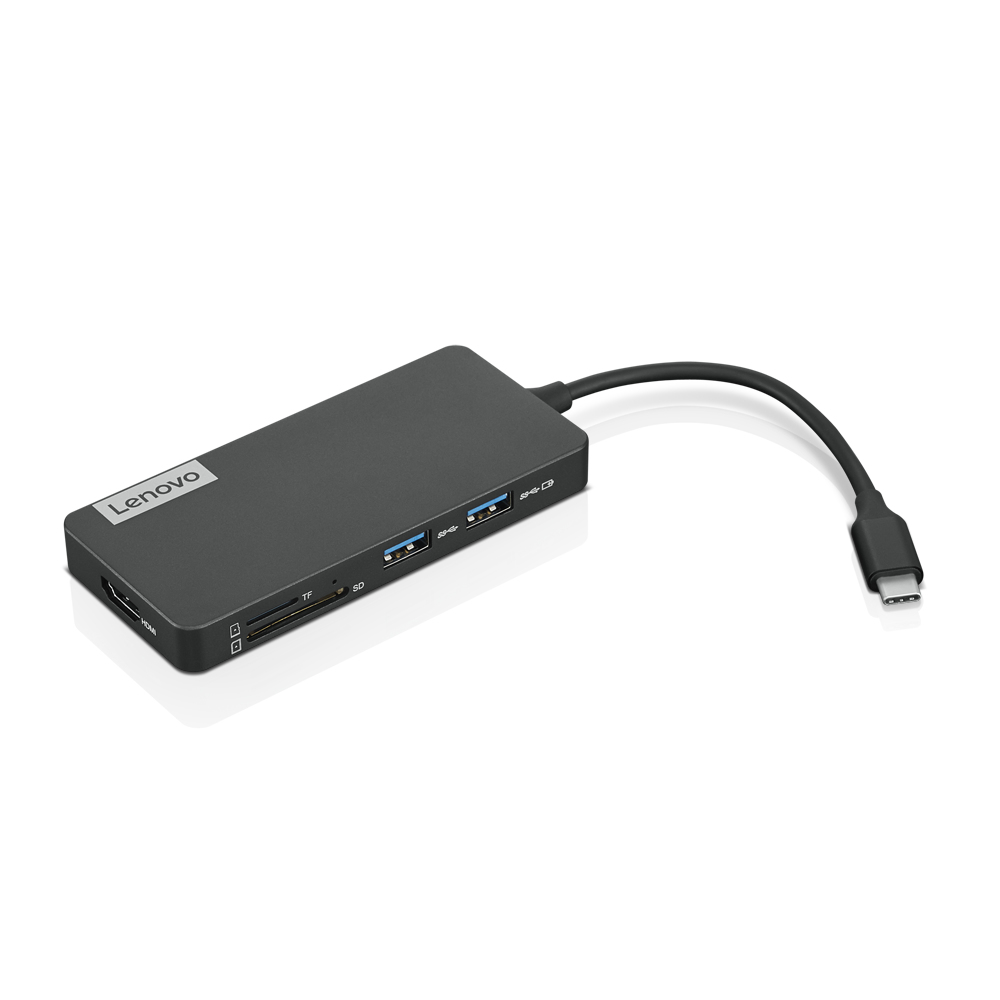 Lenovo USB-C 7-in-1 Hub - Dockingstation - USB-C