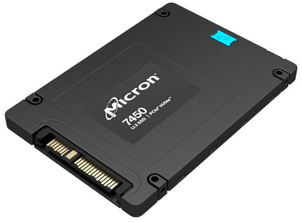 Lenovo Micron 7450 PRO - SSD - Read Intensive - verschlüsselt - 3.84 TB - Hot-Swap - 2.5" (6.4 cm)