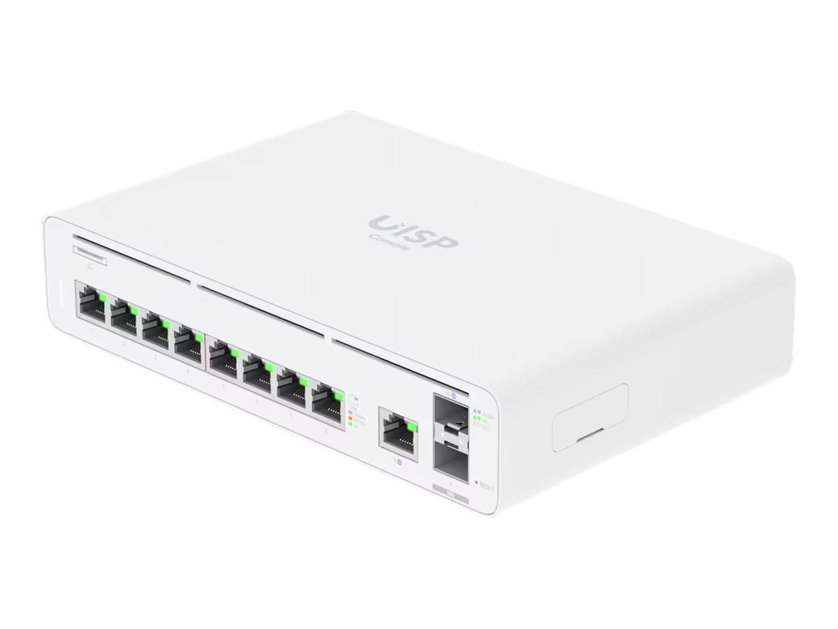 Ubiquiti UISP - Switch - managed - 9 x 10/100/1000 + 2 x 1 Gigabit / 10 Gigabit SFP+