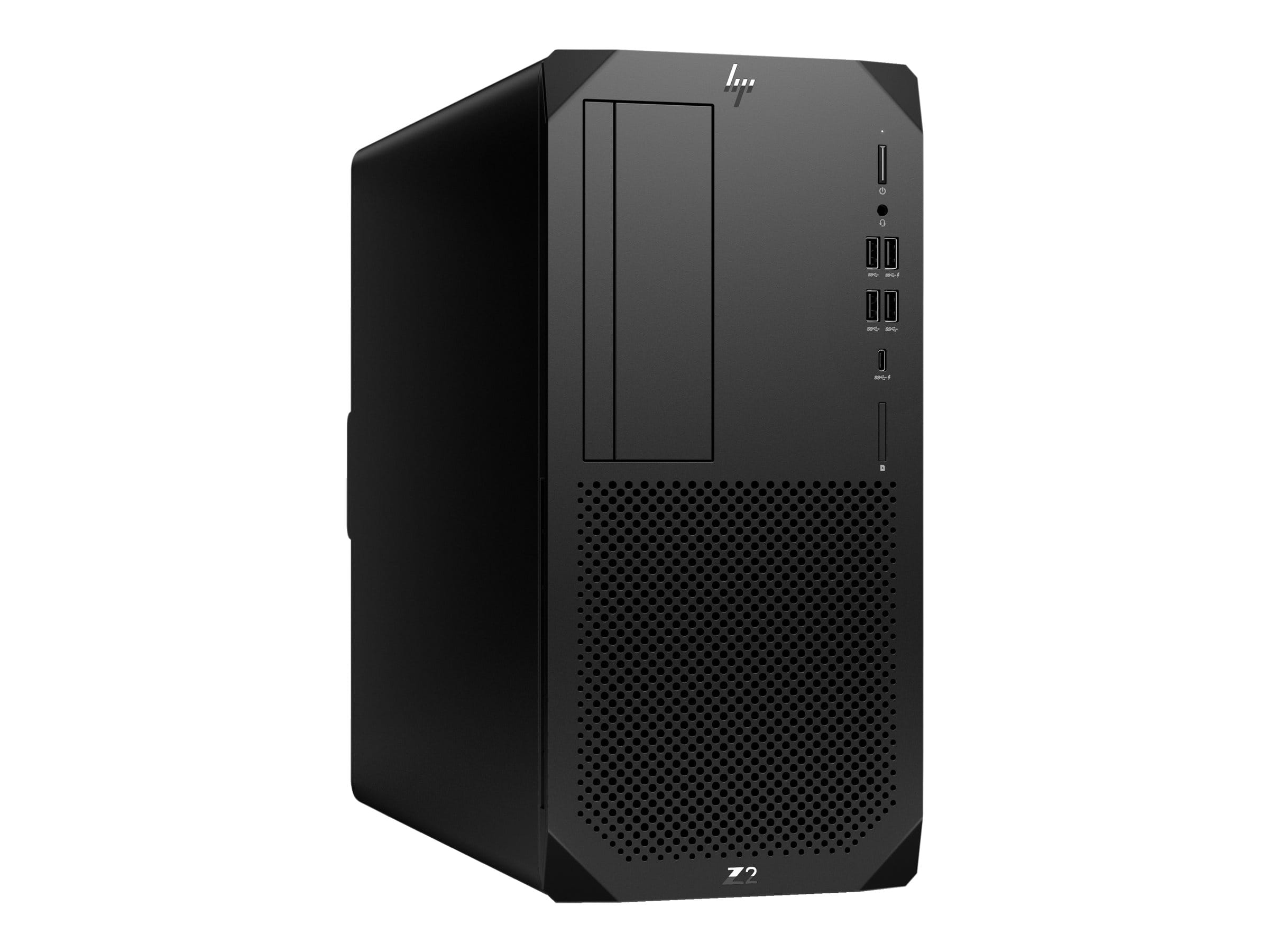 HP Workstation Z2 G9 - Tower - 4U - 1 x Core i7 i7-14700K / 3.4 GHz - RAM 32 GB - SSD 1 TB - HP Z Turbo Drive, NVMe, TLC - RTX 2000 Ada - 1GbE - Win 11 Pro - Monitor: keiner - Tastatur: Deutsch - Schwarz - mit HP Wolf Pro Security Edition (1 Jahr)