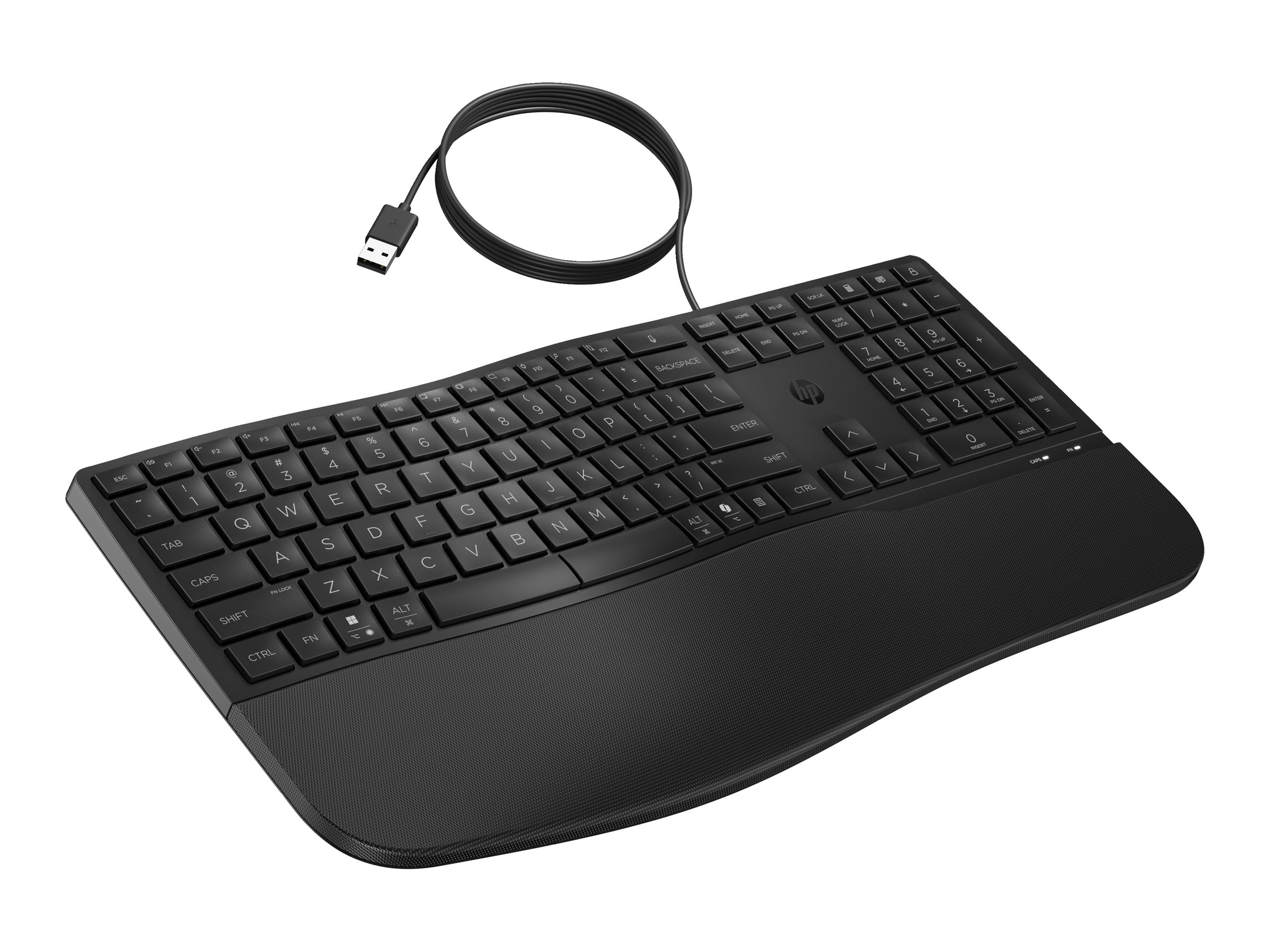 HP 485 Comfort - Tastatur - mehrere Geräte, 23 programmierbare Tasten, 3-Zonen-Layout