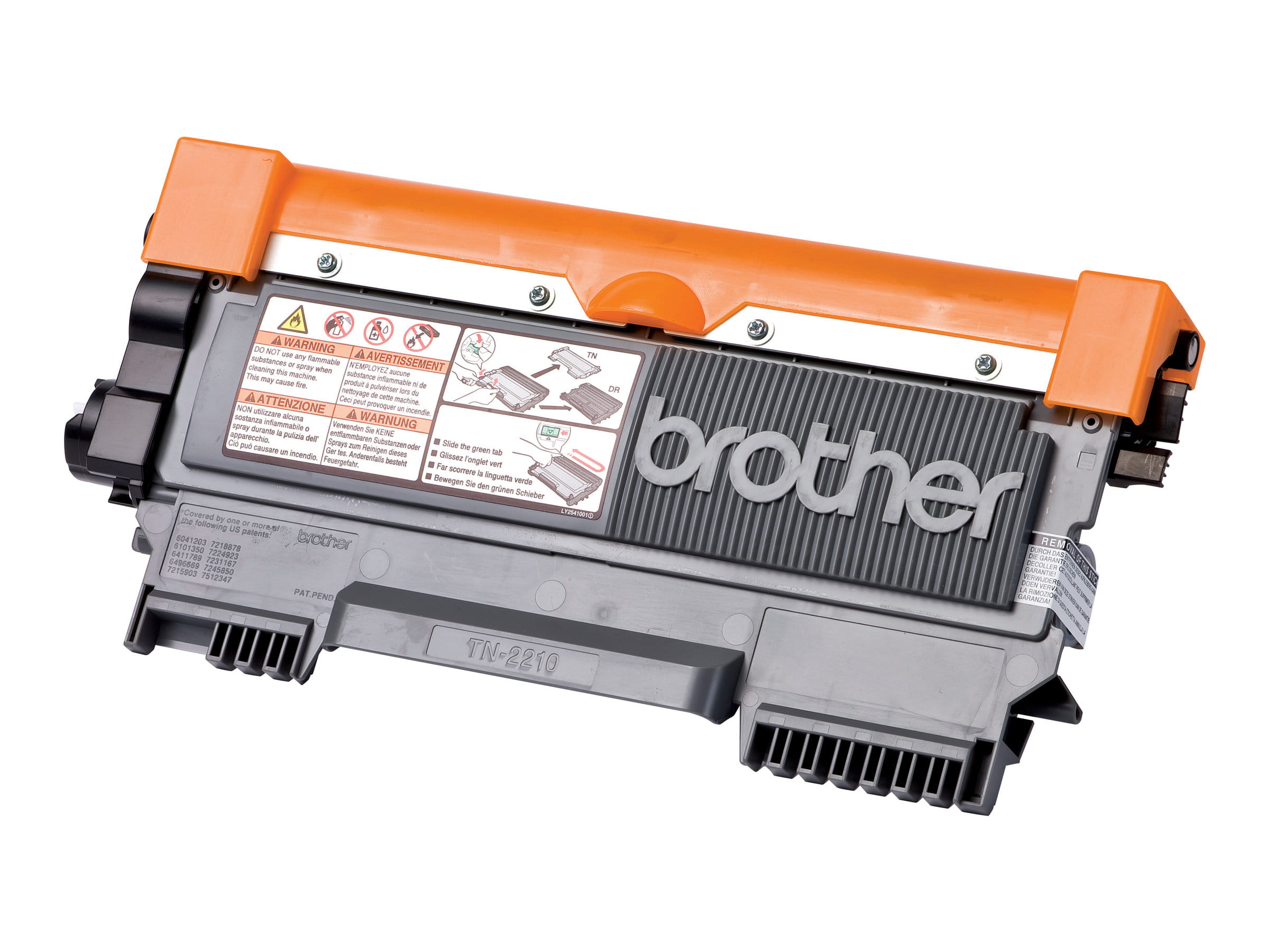 Brother TN2210 - Schwarz - Original - Tonerpatrone