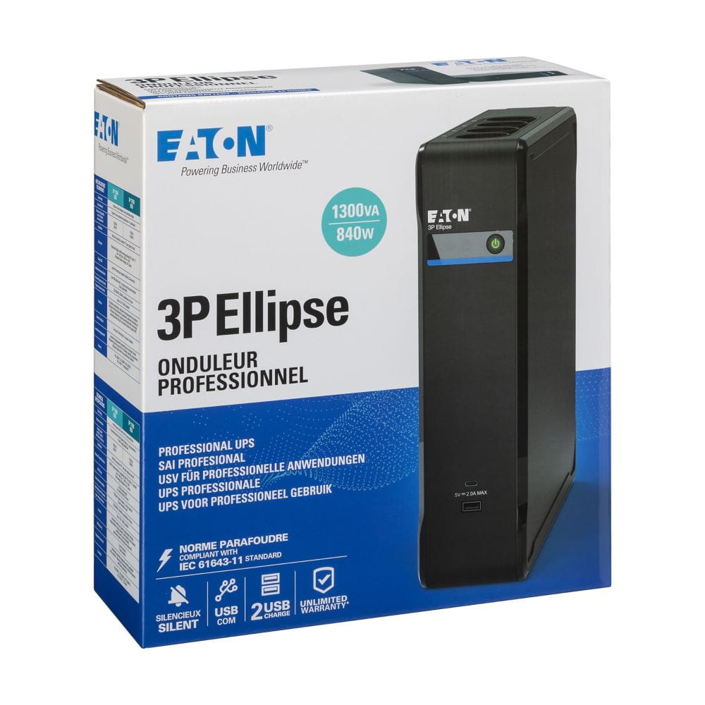 Eaton 3P Ellipse 1300 USB IEC - USV - Wechselstrom 220-240 V
