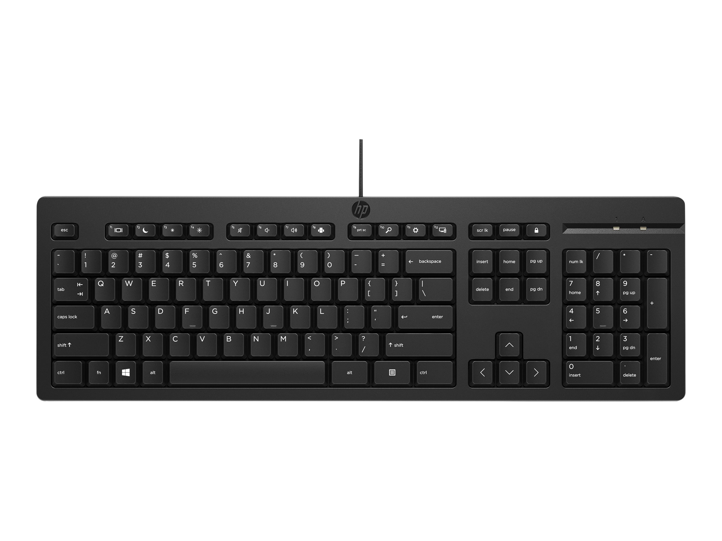HP 125 - Tastatur - USB - Dänisch - für HP 34