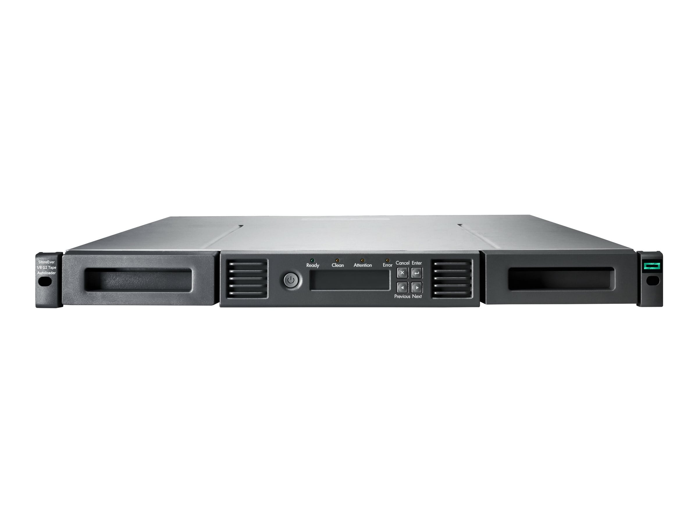 HPE StoreEver MSL 1/8 - Tape Autoloader - 96 TB / 240 TB - Steckplätze: 8 - LTO Ultrium (12 TB / 30 TB)