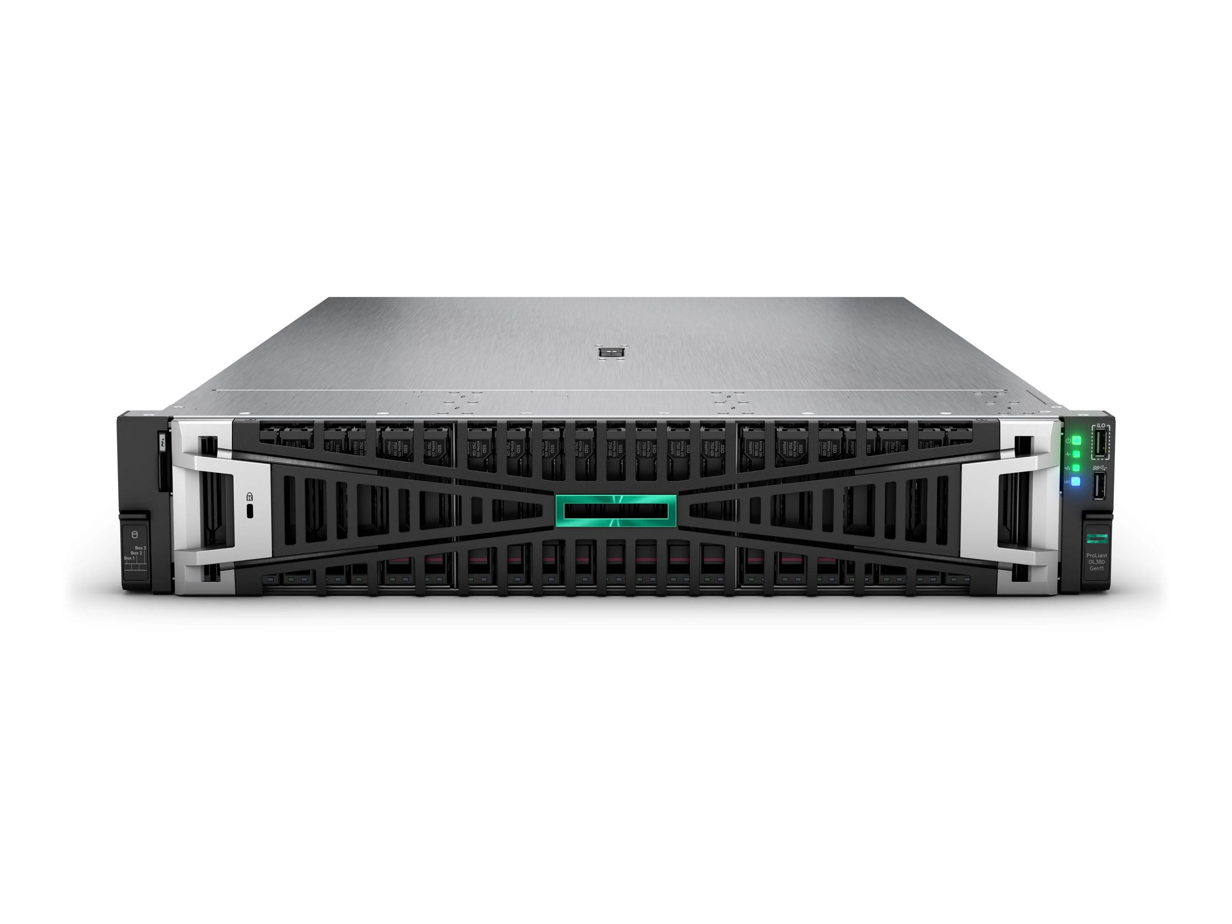 HPE ProLiant DL380 Gen11 Network Choice - Server - Rack-Montage - 2U - zweiweg - 1 x Xeon Silver 4514Y / 2 GHz - RAM 128 GB - NVMe - Hot-Swap 6.4 cm (2.5") (Smart Choice)