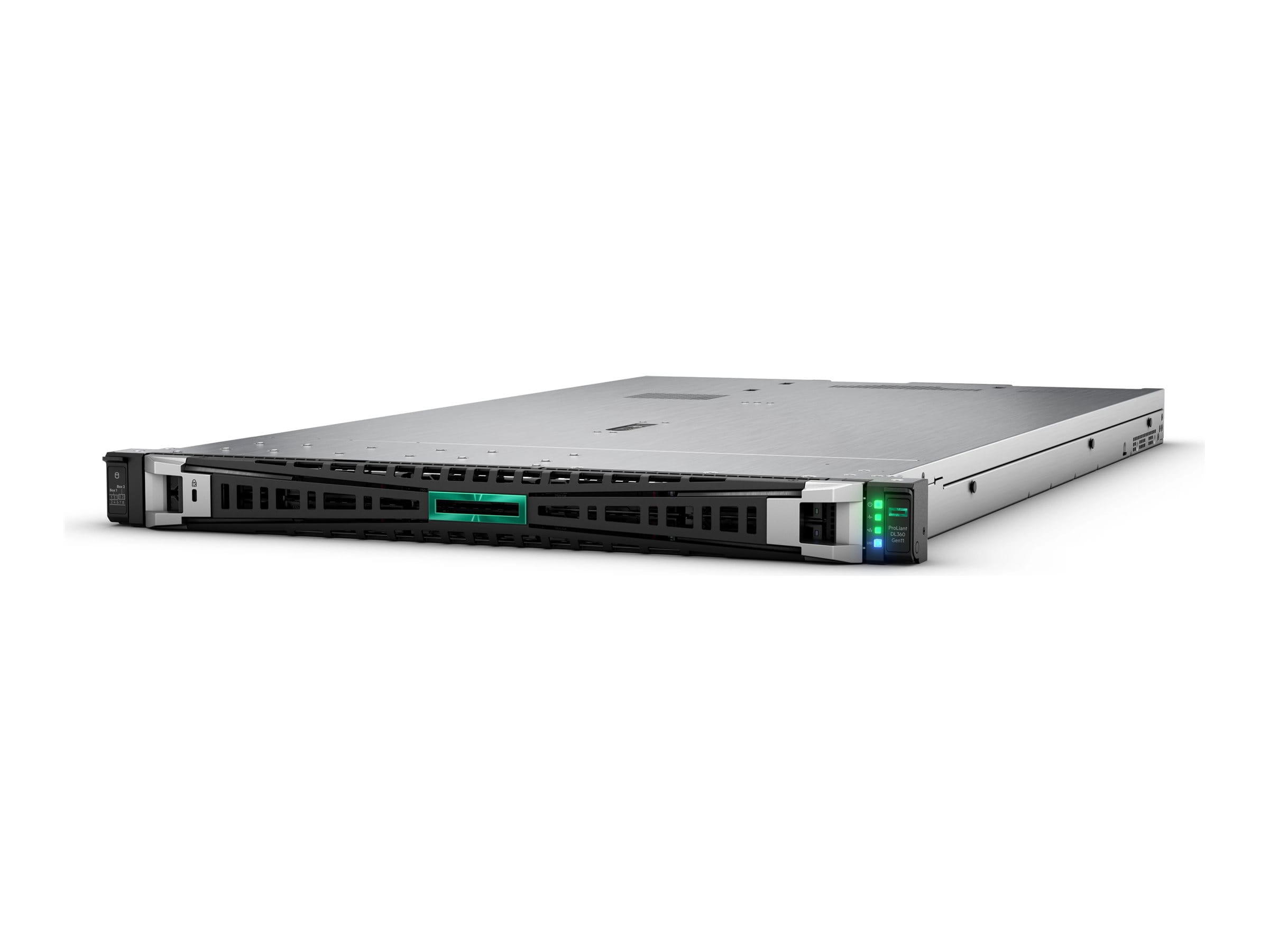 HPE ProLiant DL360 Gen11 Network Choice - Server - Rack-Montage - 1U - zweiweg - 1 x Xeon Silver 4410Y / 2 GHz - RAM 32 GB - SATA/SAS/PCI Express - Hot-Swap 6.4 cm (2.5")