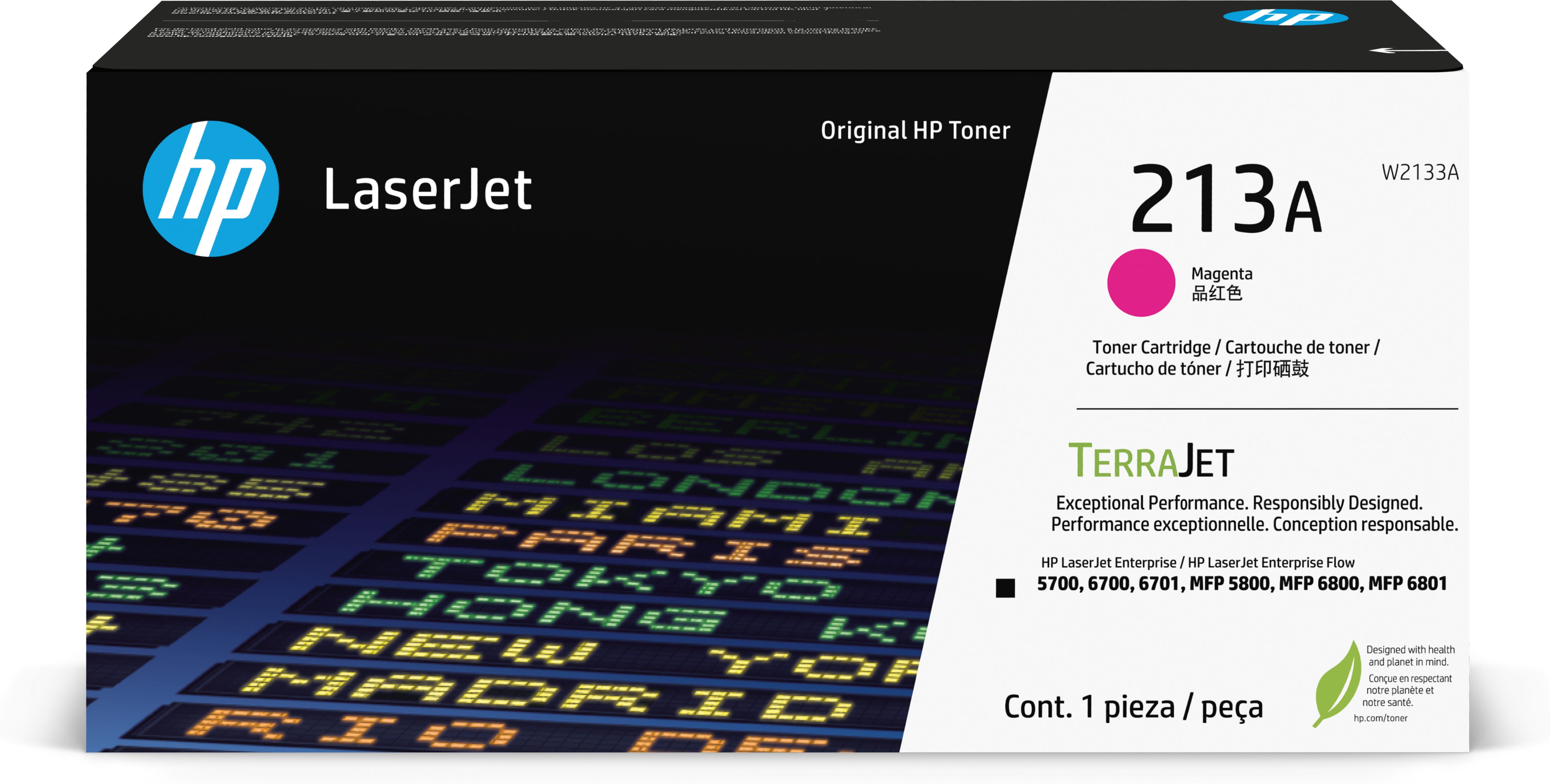 HP 213A - Magenta - original - LaserJet - Tonerpatrone (W2133A)