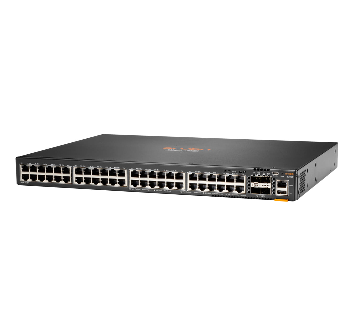 HPE Aruba Networking CX 6200F 48G 4SFP+ Switch - managed 