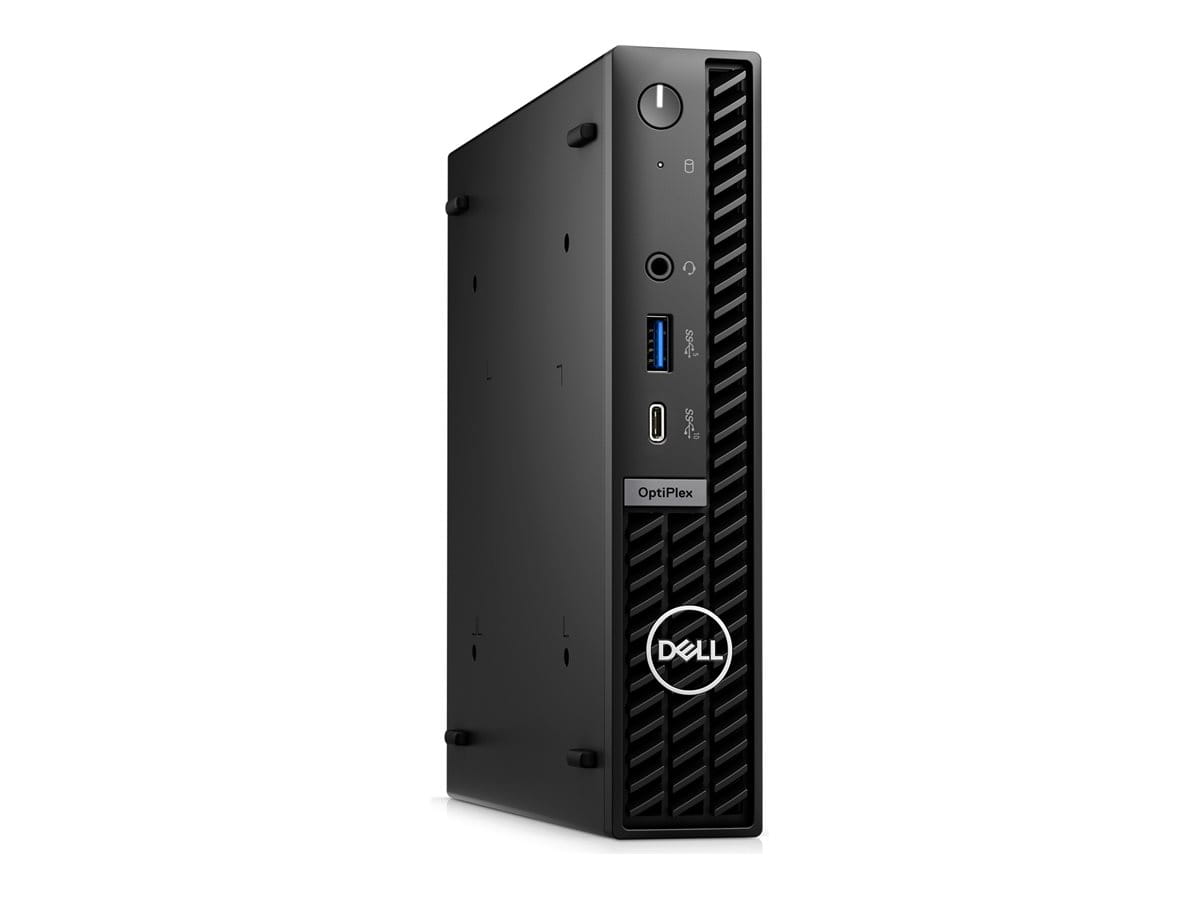 Dell OptiPlex 7020 (version 2024) - Micro - Core i5 12500T / 2 GHz - RAM 8 GB - SSD 512 GB - NVMe, Class 25 - UHD Graphics 770 - 1GbE, Bluetooth, Wi-Fi 6E - WLAN: Bluetooth, 802.11a/b/g/n/ac/ax (Wi-Fi 6E)