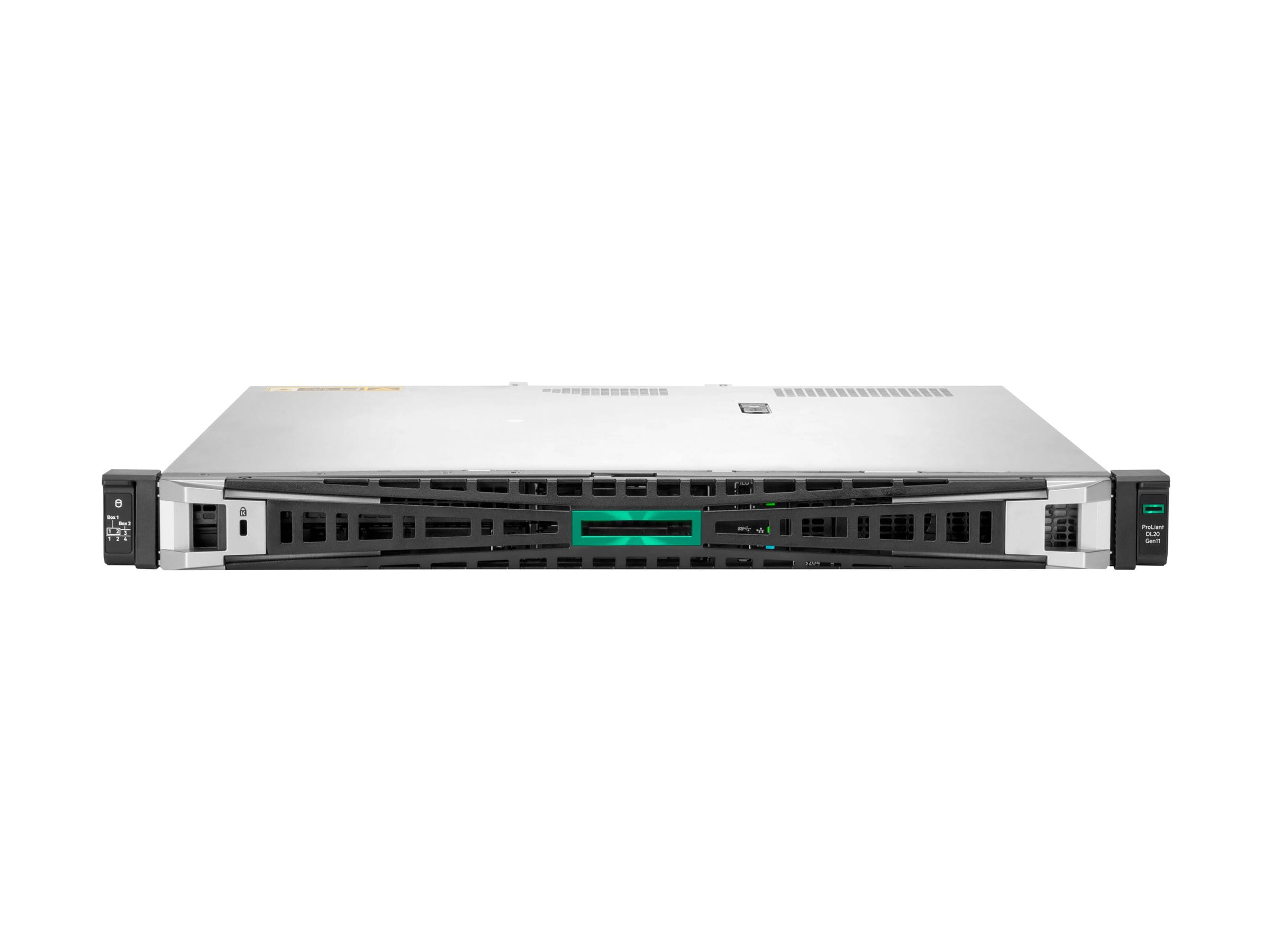 HPE ProLiant DL20 Gen11 - Server - Rack-Montage - 1U - 1-Weg - 1 x Xeon E-2434 / 3.4 GHz - RAM 32 GB - SATA - Hot-Swap 6.4 cm (2.5") (Smart Choice)