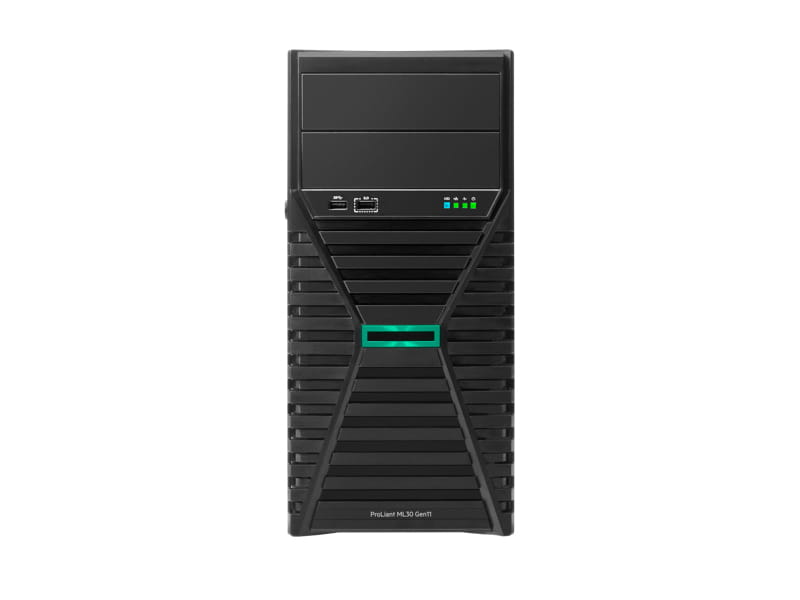 HPE ProLiant ML30 Gen11 - Server - Tower - 4U - 1-Weg - 1 x Xeon E-2434 / 3.4 GHz - RAM 32 GB - SATA - nicht Hot-Swap-fähig 8.9 cm (3.5") (Smart Choice)