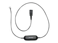 Jabra Anschlusskabel QD auf RJ10 für GN1200 (0,8m, glatt)