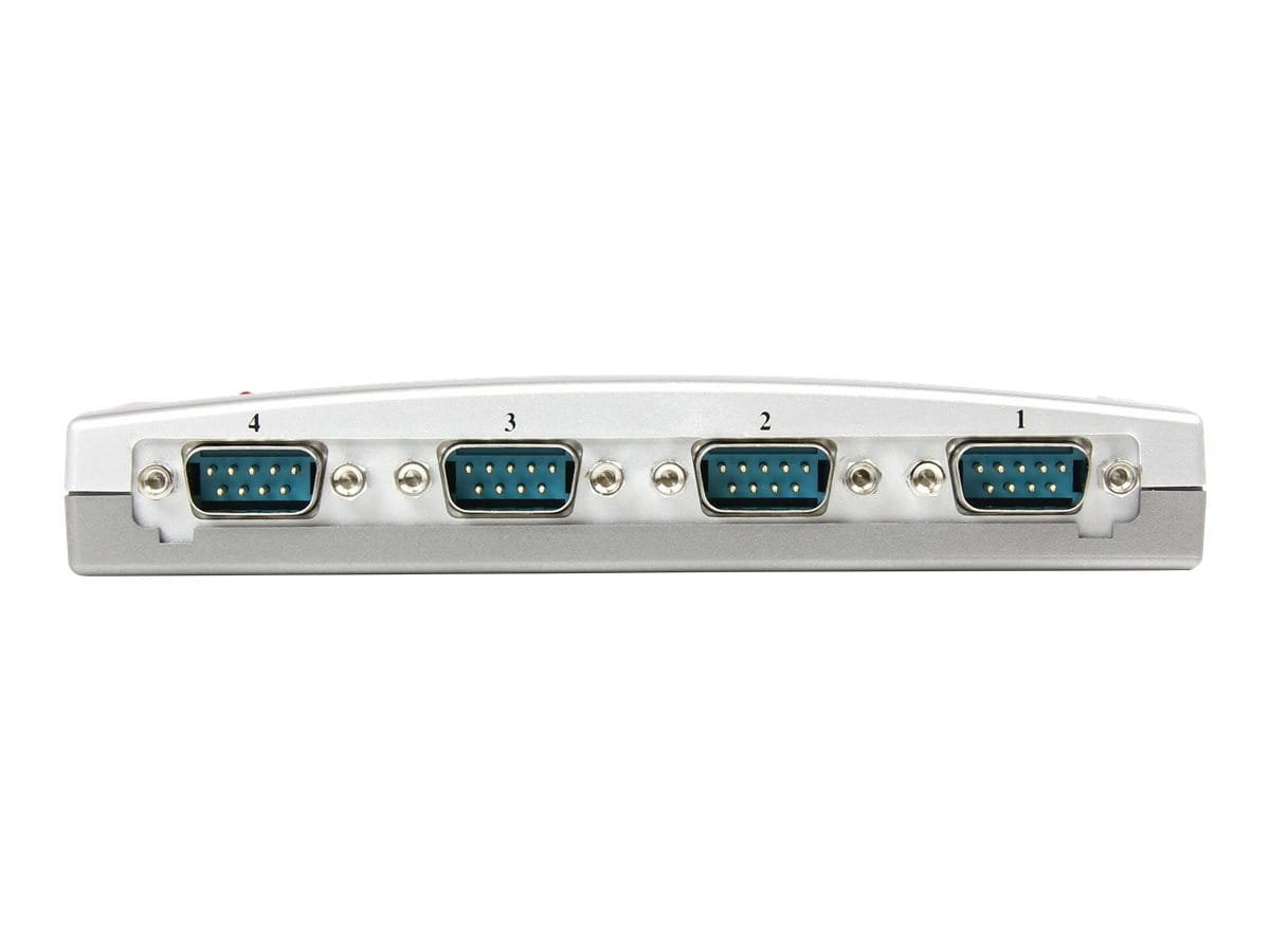 StarTech.com 4-Port USB auf RS232 Seriell Adapter Hub