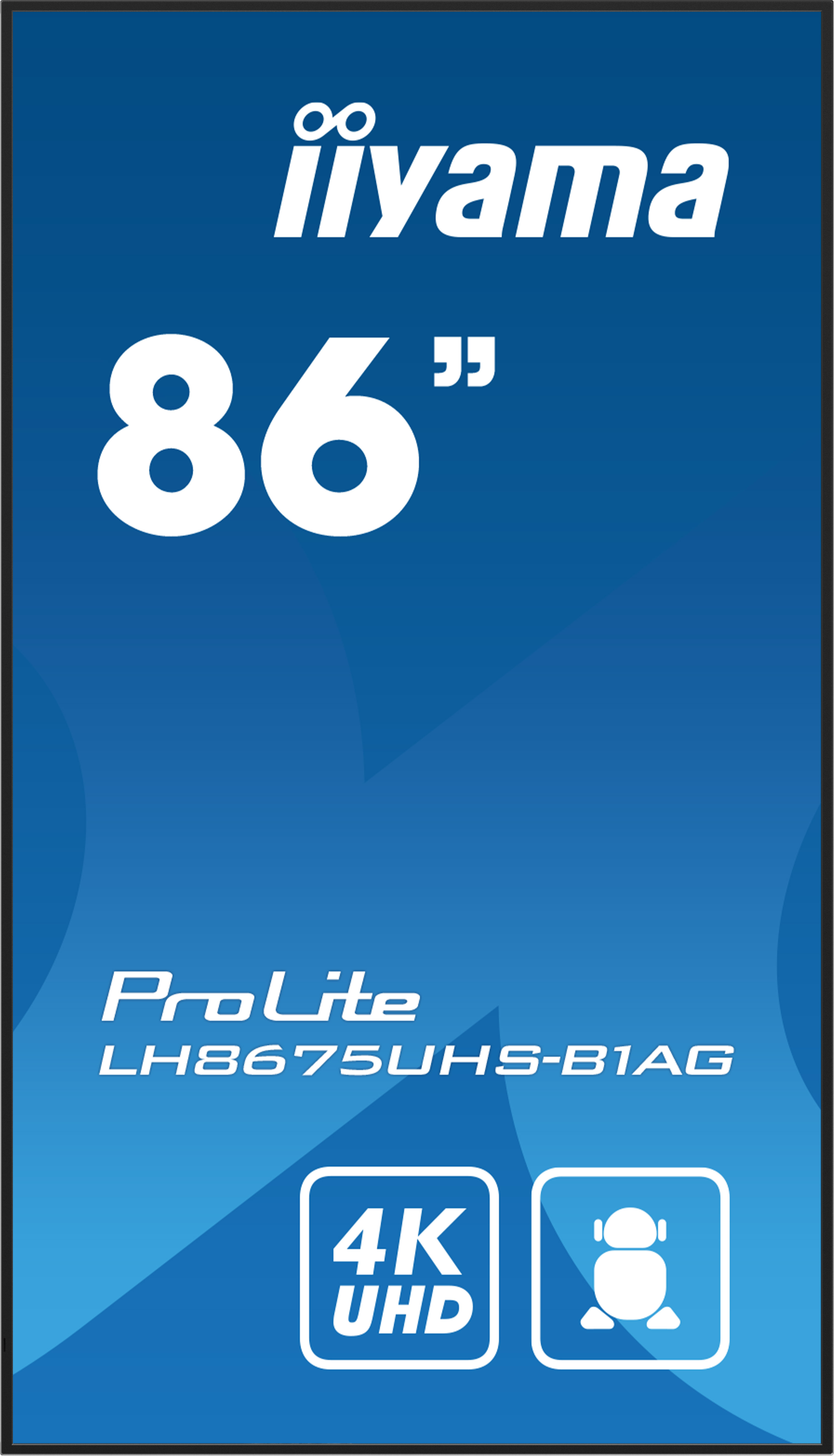 Iiyama ProLite LH8675UHS-B1AG - 218 cm (86") Diagonalklasse (217.4 cm (85.6")