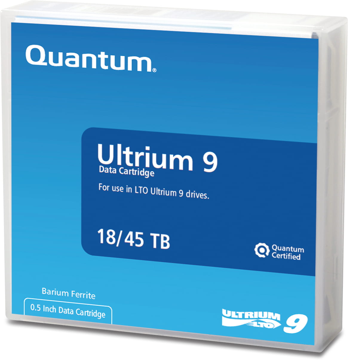 Quantum MR-L9MQN-01, Leeres Datenband, LTO, 18 TB, 45 TB, Grün, 15 - 25 °C