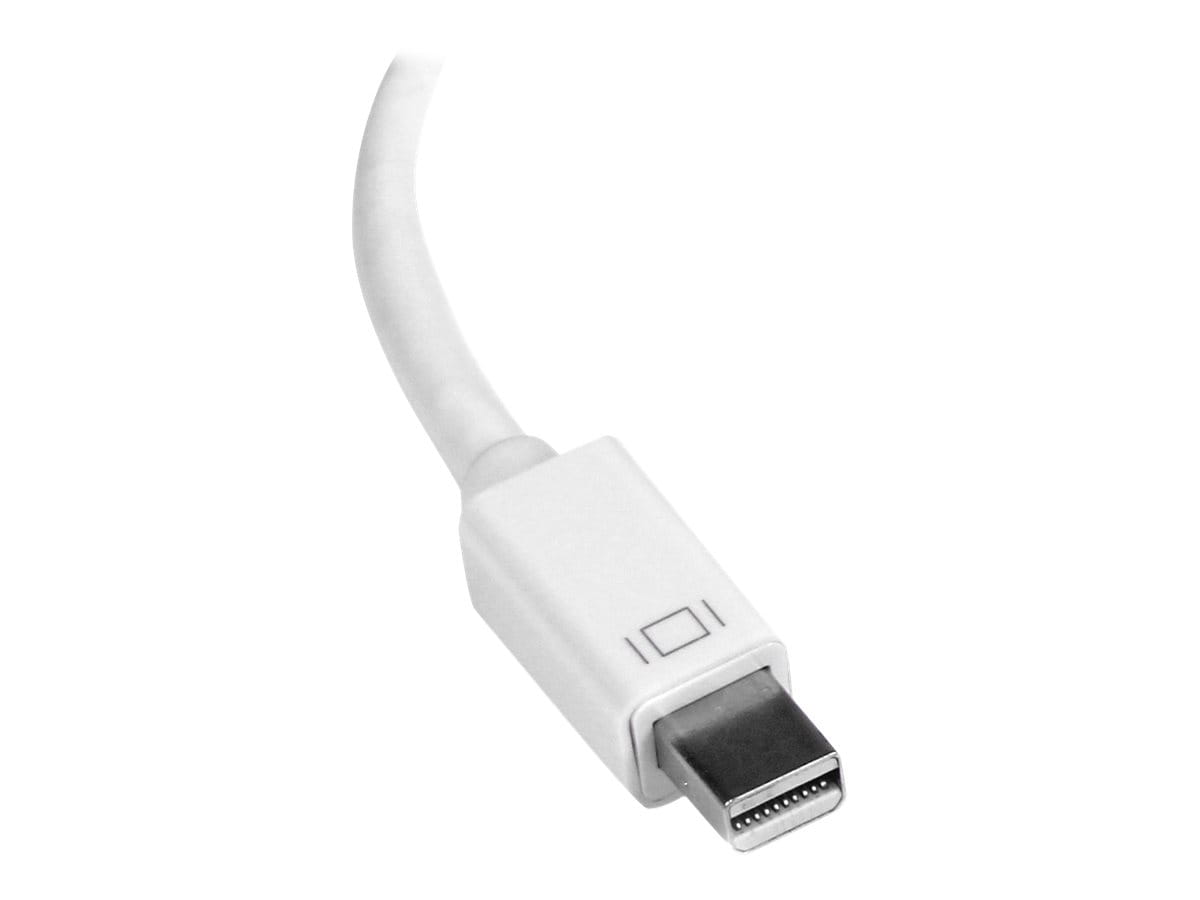 StarTech.com Mini DisplayPort auf HDMI 4k @ 30Hz Adapter - DP 1.2 zu HDMI Audio Video Konverter für MacBook Pro / Air - Weiß - Videoadapter - Mini DisplayPort männlich zu HDMI weiblich - 15 cm - weiß - aktiv, unterstützt 4K 30 Hz (3840 x 2160)