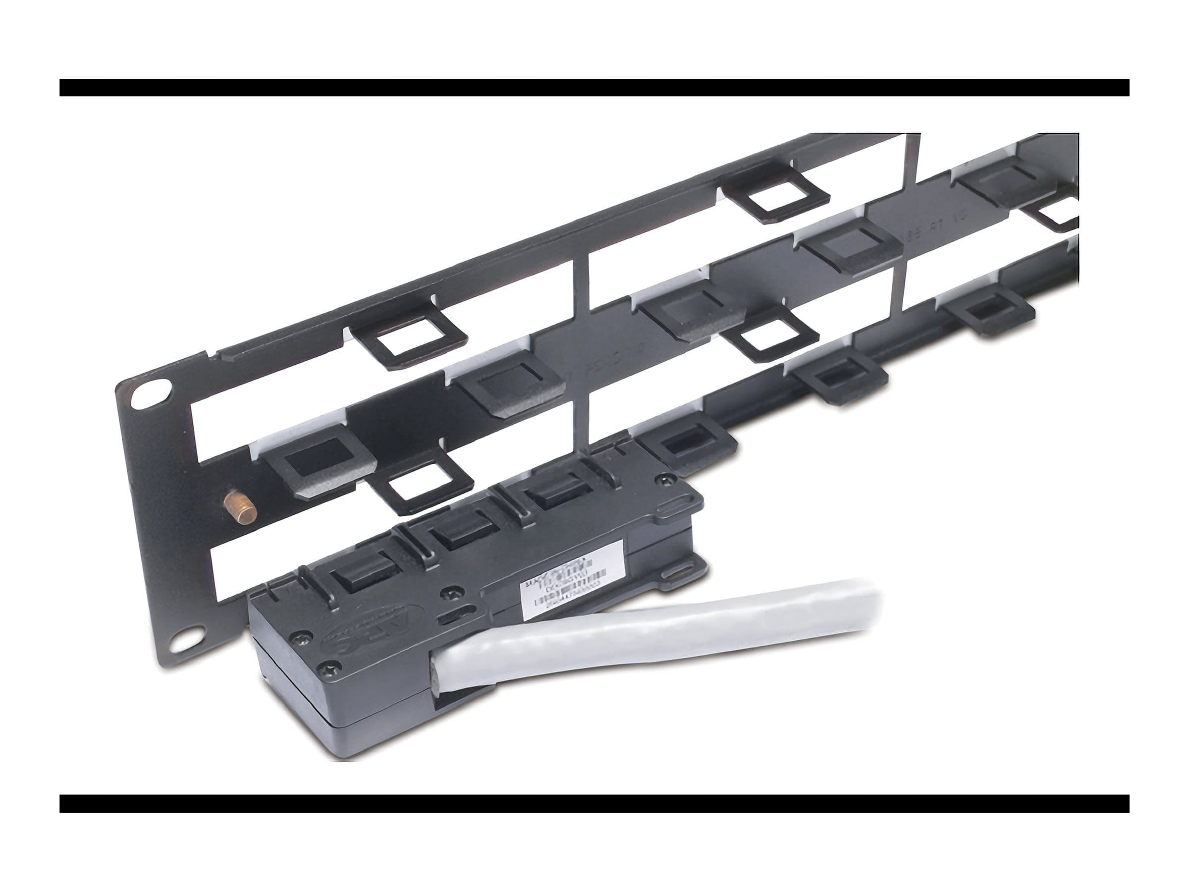 APC Data Distribution 2U Panel - Patch-Panel-Gehäuse