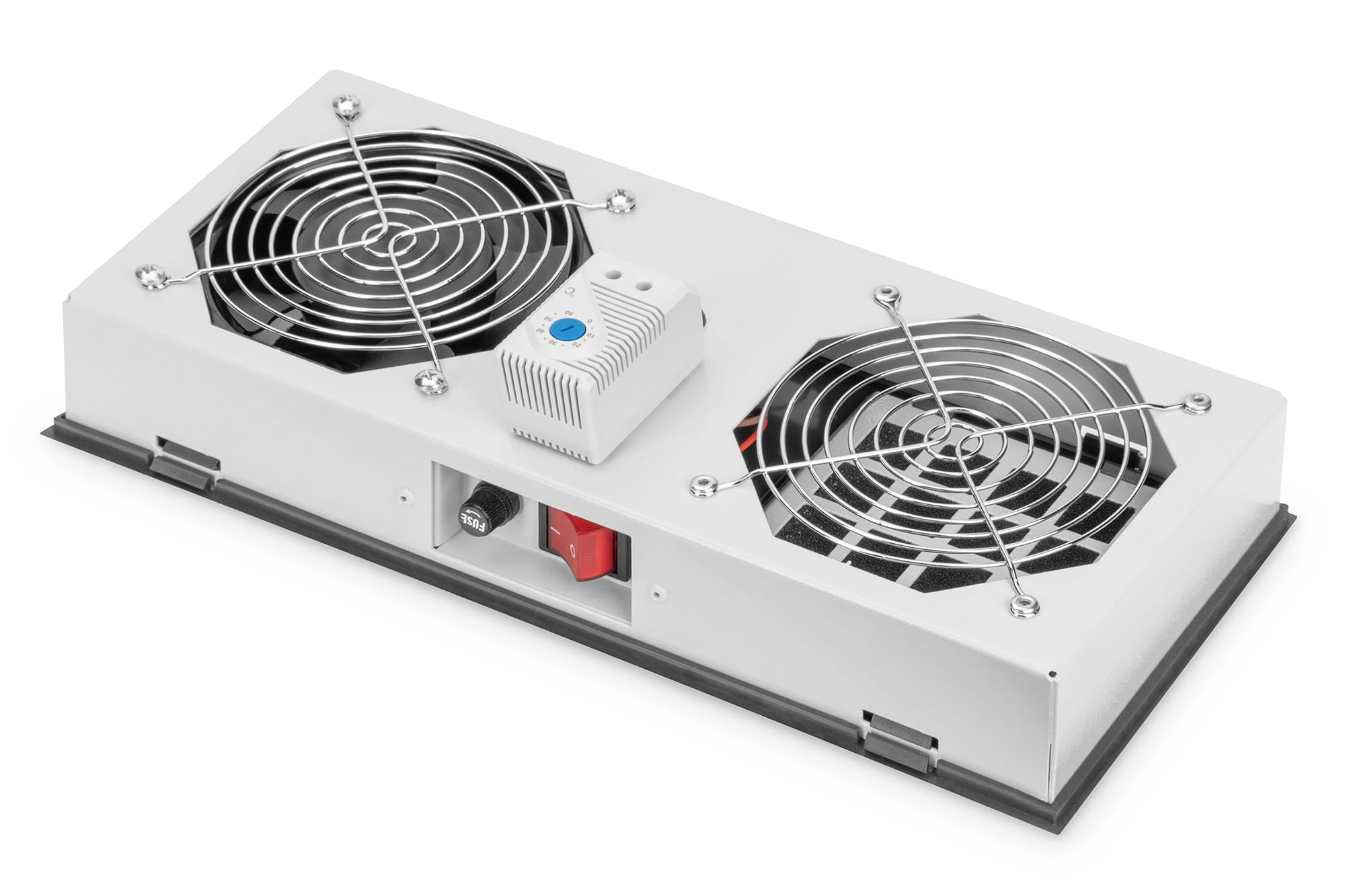 DIGITUS Professional DN-19 FAN-1-WM-I - Rack-Lüftereinsatz - mit Ventilator, Thermostat - Wechselstrom 220/240 V (19")