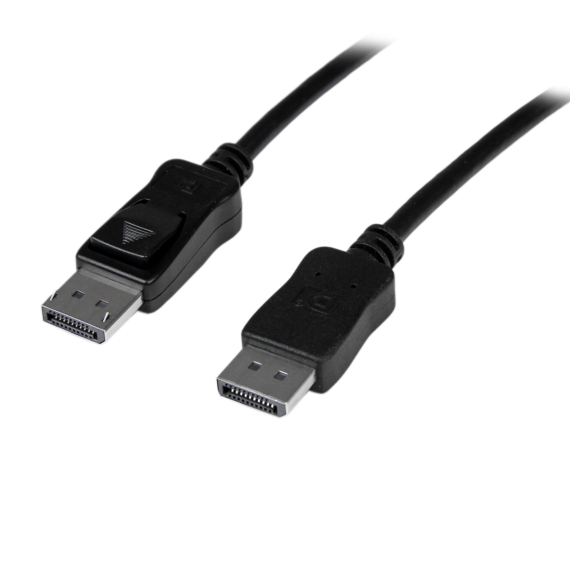 StarTech.com 10 m Aktives DisplayPort Kabel - 4K Ultra HD DisplayPort Kabel - Langes DP zu DP Kabel für Projektor/Monitor - DP Video/Display Kabel - Einrastende DP Stecker (DISPL10MA)