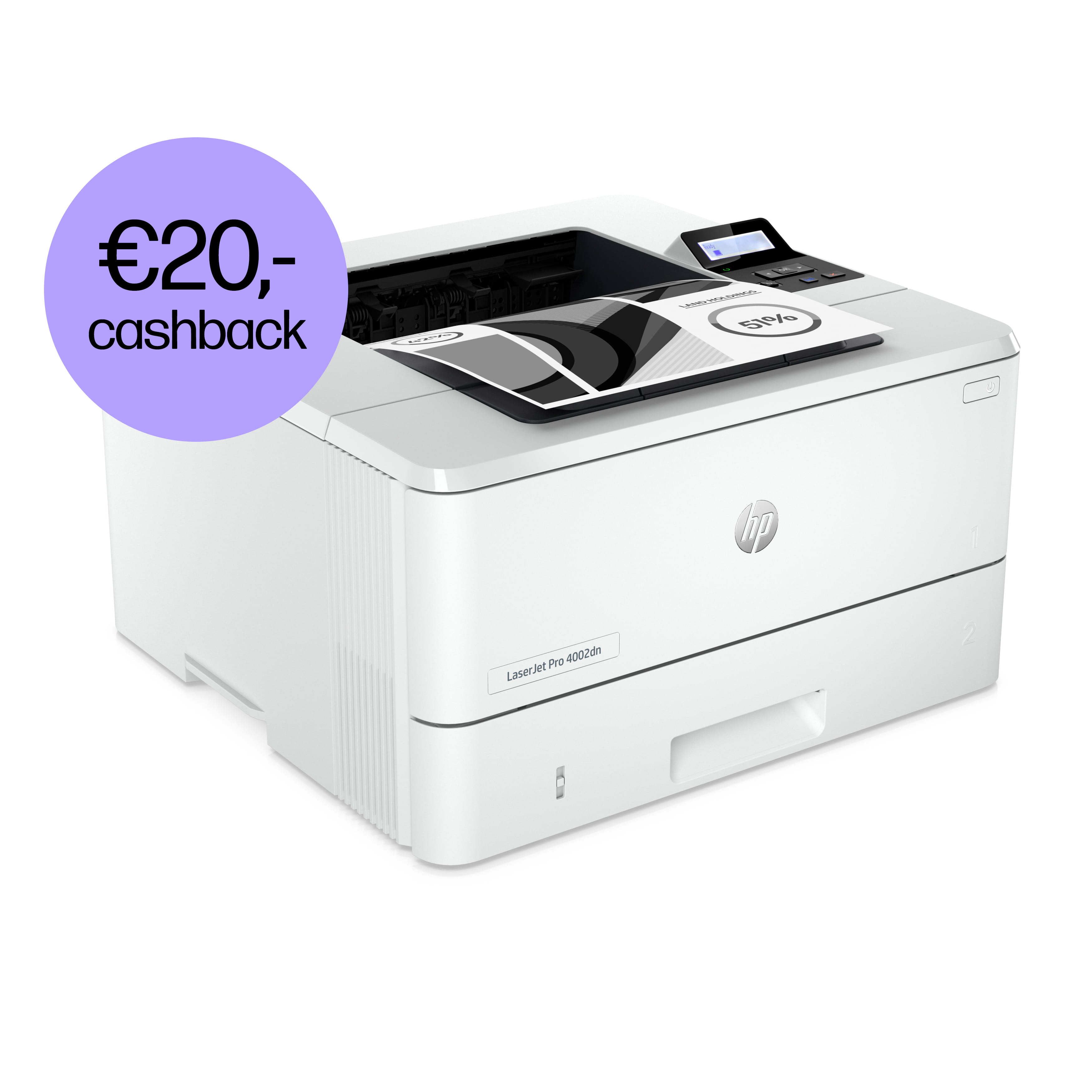 HP LaserJet Pro 4002dn - Drucker - s/w - Duplex