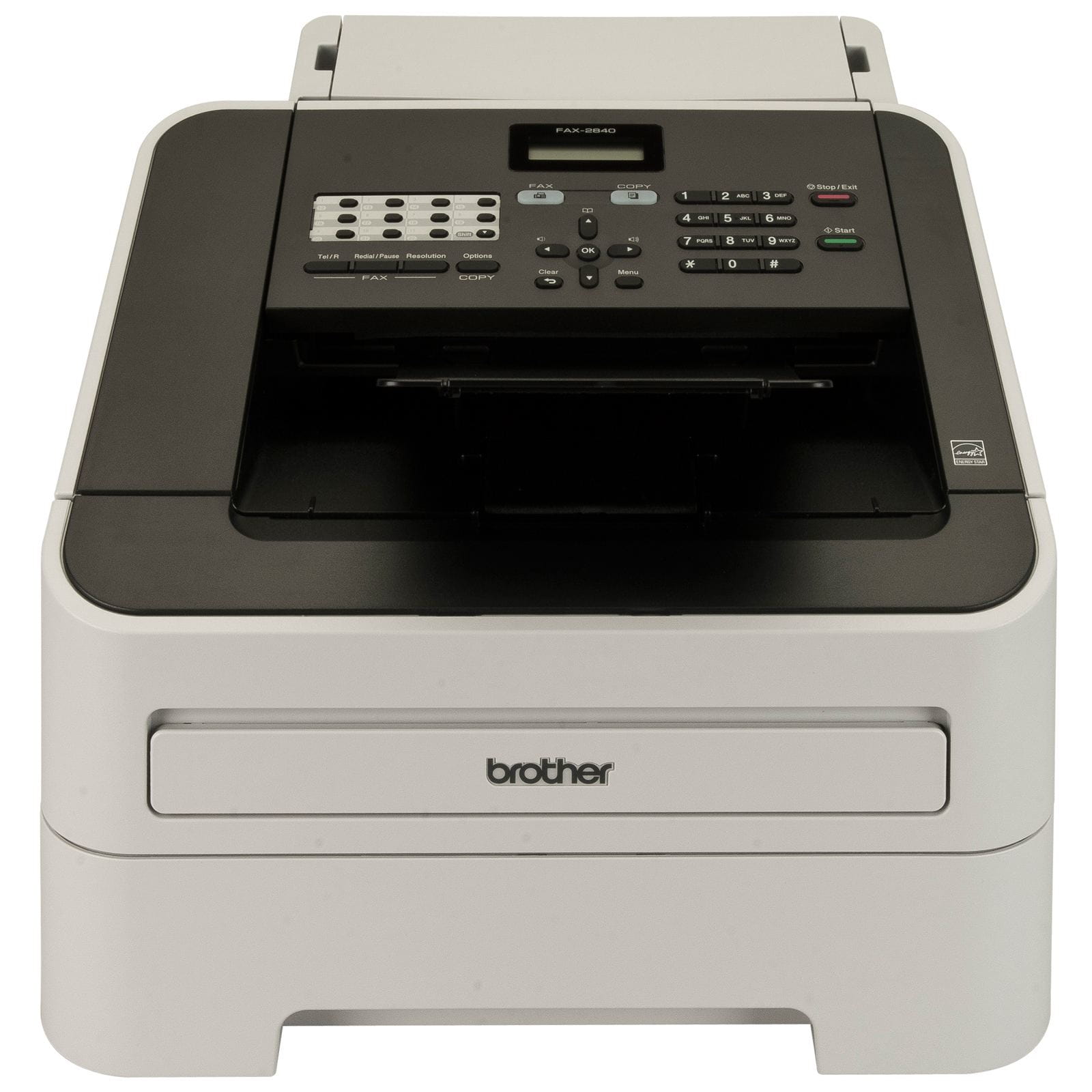 Brother FAX-2840 - Faxgerät / Kopierer - s/w - Laser - 215.9 x 355.6 mm (Original)