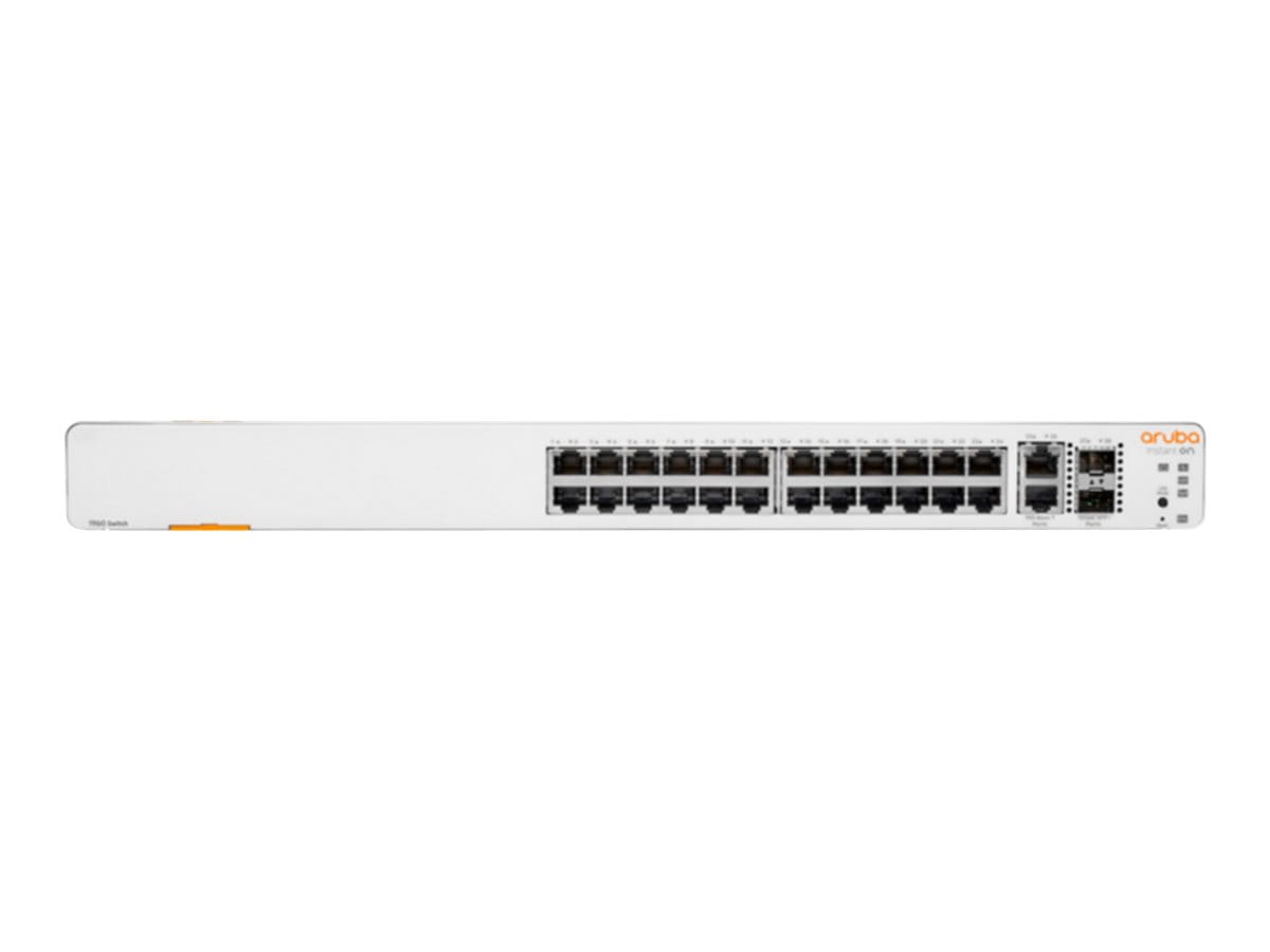 HPE Networking Instant On 1960 24G 2XGT 2SFP+ Switch - managed 