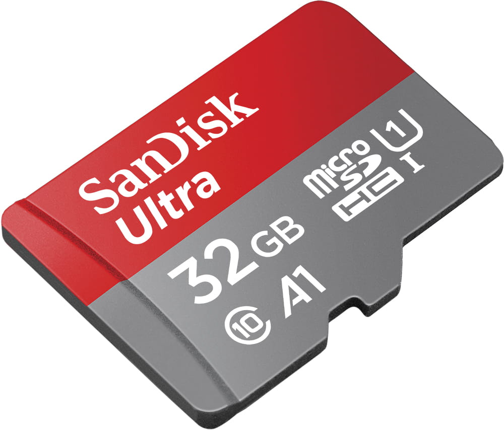 SanDisk Ultra - Flash-Speicherkarte (microSDHC/SD-Adapter inbegriffen)