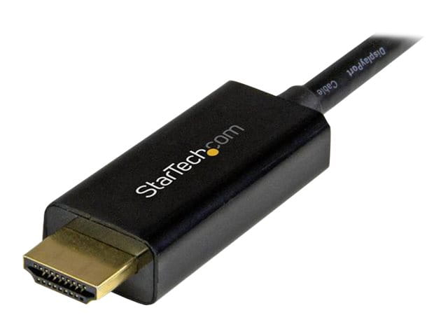StarTech.com Mini DisplayPort auf HDMI Adapterkabel - Mini DP zu HDMI Adapter Kabel - 3m - Ultra HD 4K 30Hz - Schwarz - Videokabel - Mini DisplayPort (M)