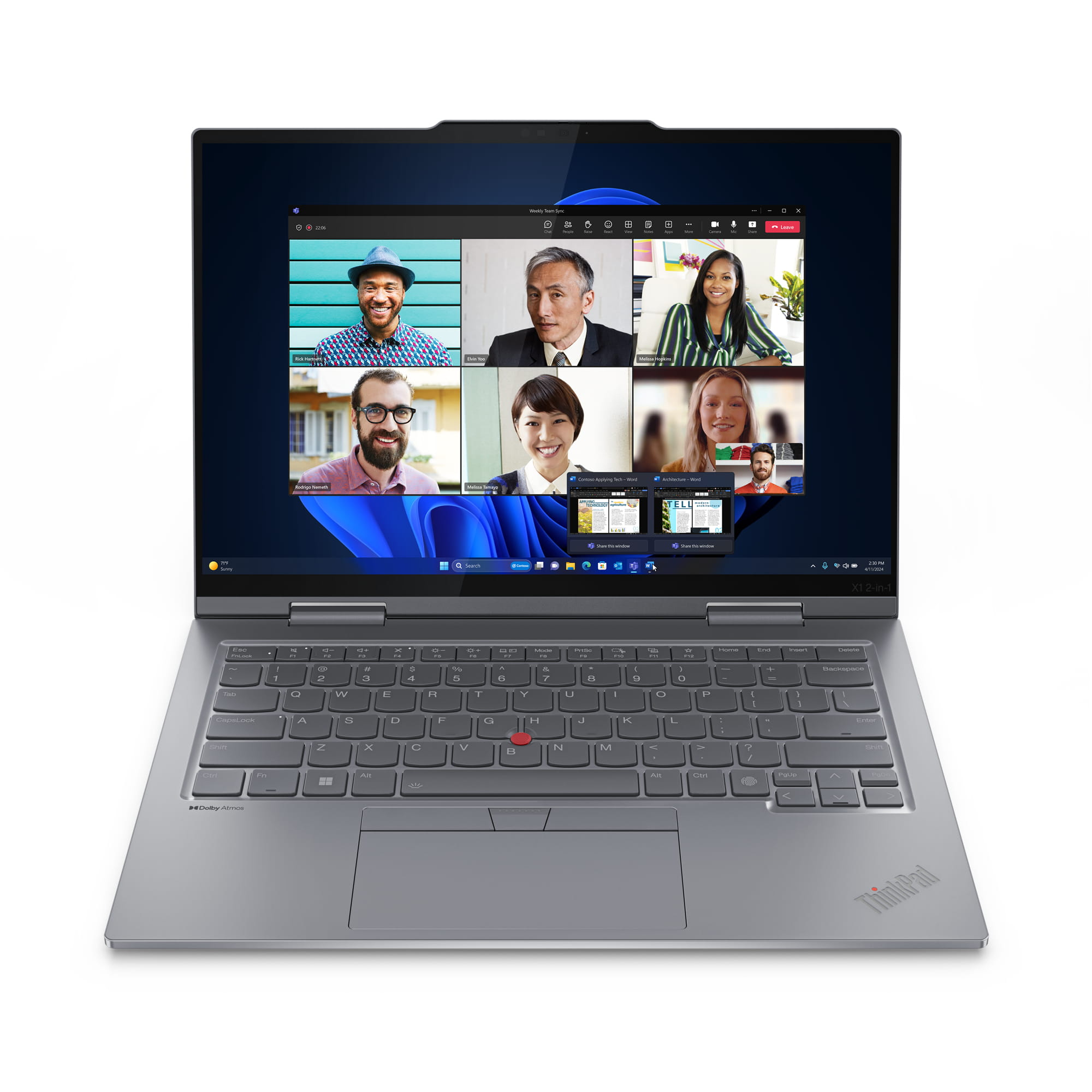 Lenovo ThinkPad X1 2-in-1 Gen 9 21KE - Flip-Design - Intel Core Ultra 7 155U / 1.7 GHz - Evo - Win 11 Pro - Intel Graphics - 16 GB RAM - 512 GB SSD TCG Opal Encryption 2, NVMe, Performance - 35.6 cm (14") Lenovo ThinkPad X1 2-in-1 Gen 9 21KE - Flip-Design - Intel Core Ultra 7 155U / 1.7 GHz - Evo - Win 11 Pro - Intel Graphics - 16 GB RAM - 512 GB SSD TCG Opal Encryption 2, NVMe, Performance - 35.6 cm (14")