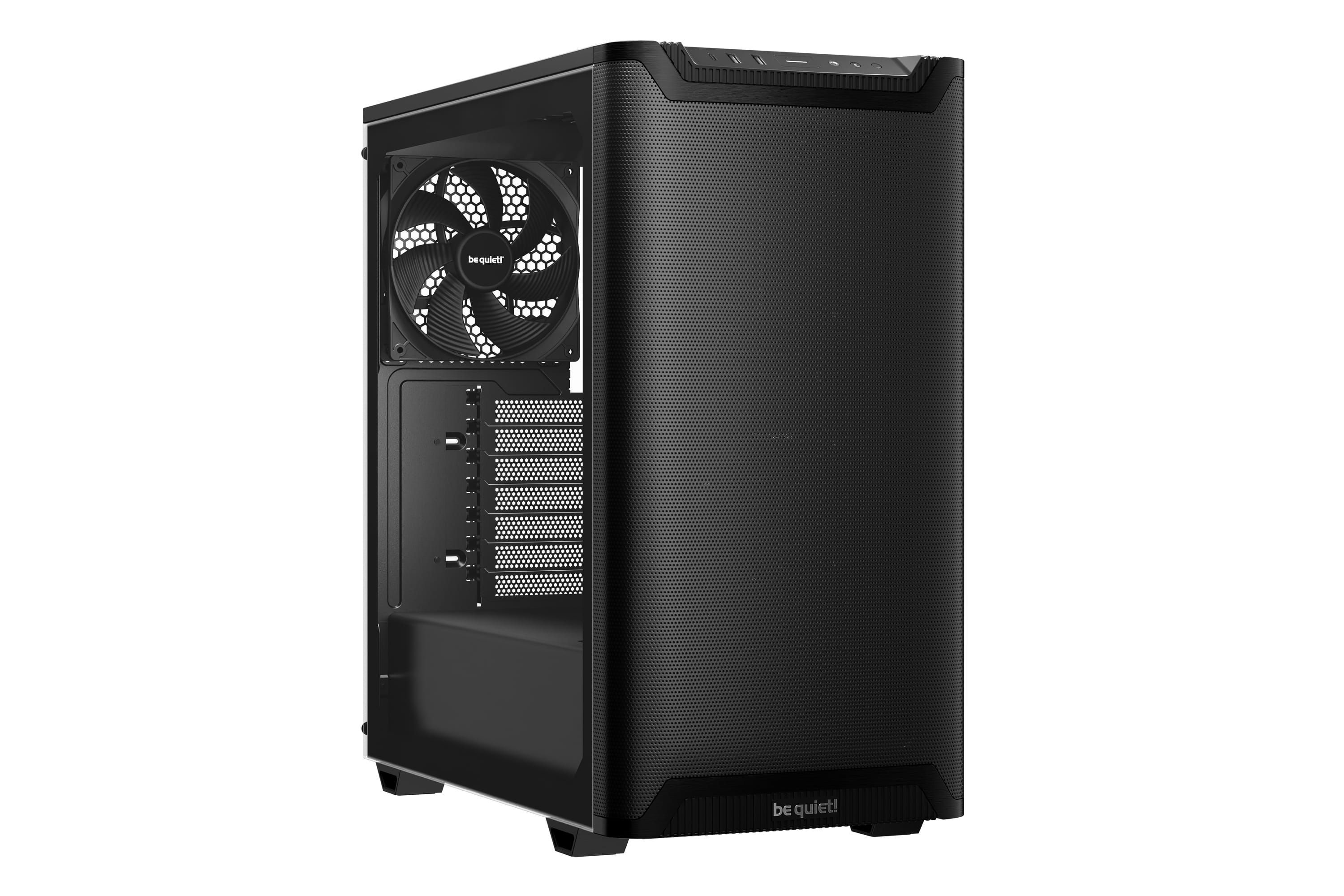 Be Quiet! Pure Base 501 Airflow Window - Midi-Tower - ATX - Seitenteil mit Fenster (gehärtetes Glas)